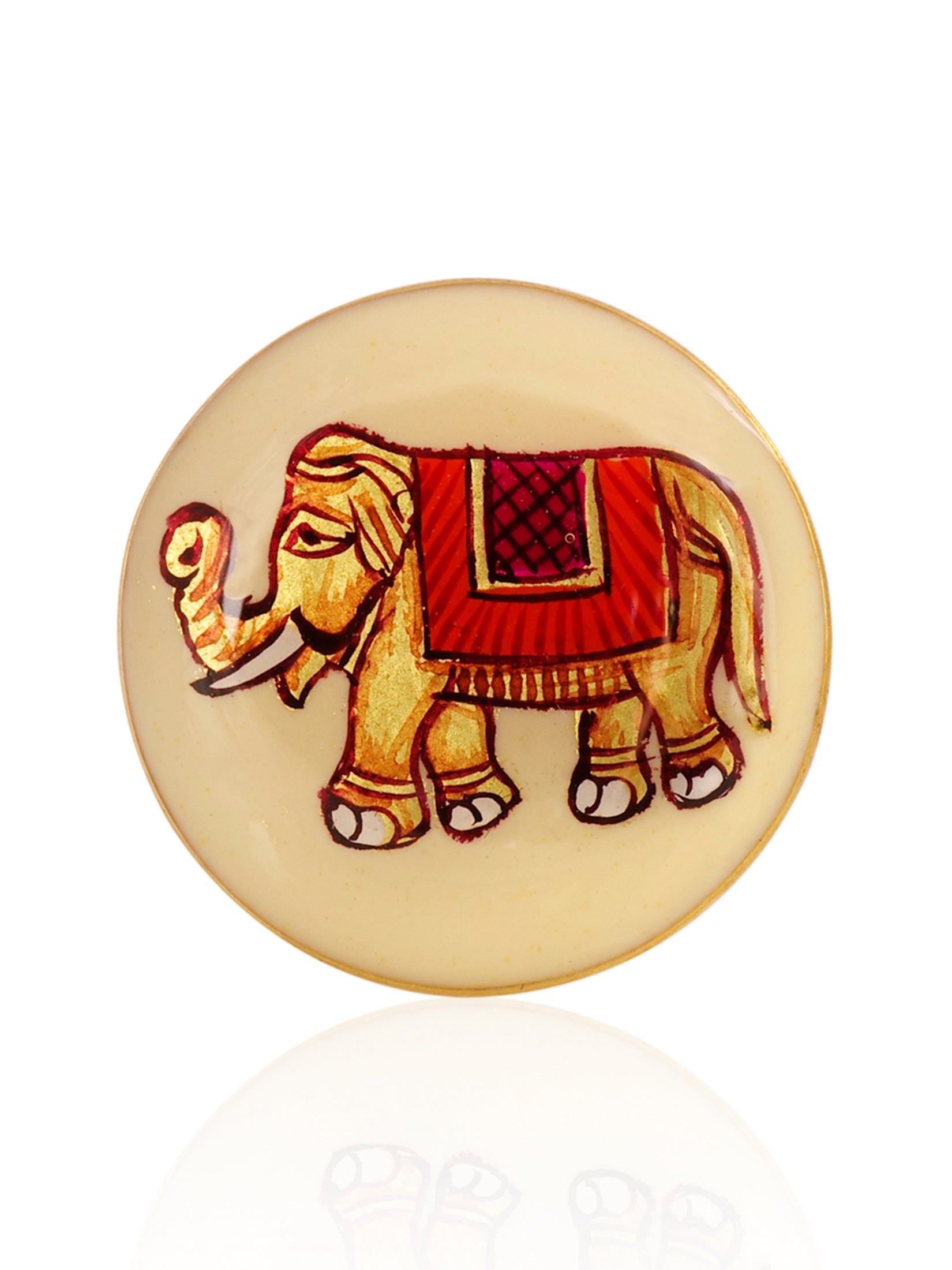 Ivory Majestic Elephant Cufflinks