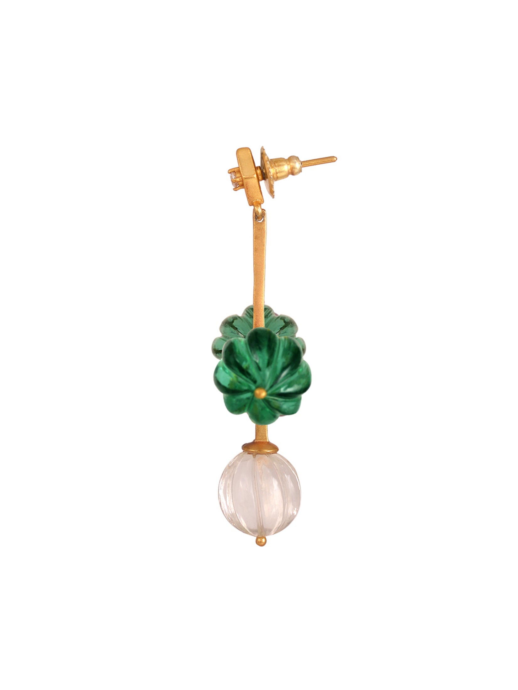 Green Melon Earrings
