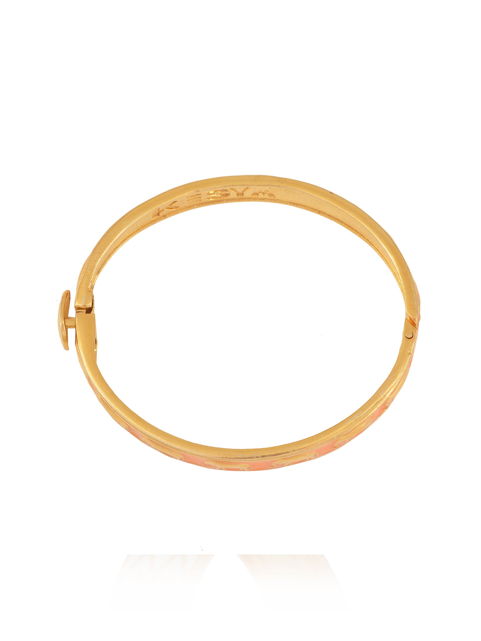 Orange Hathi Bangles