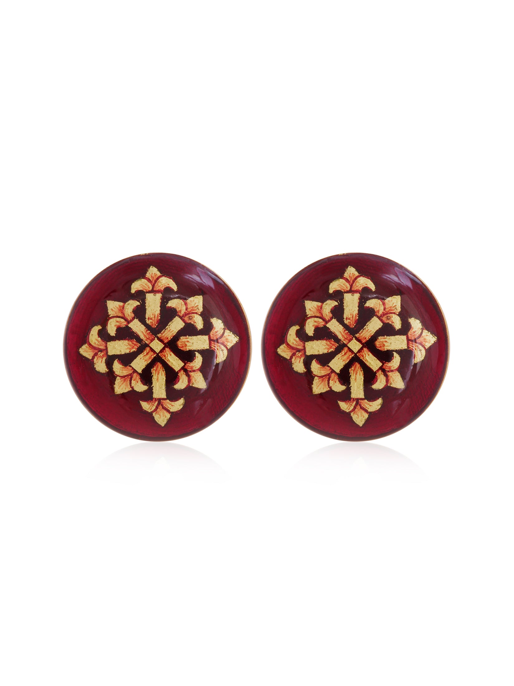 Red Nawalgarh Cufflinks