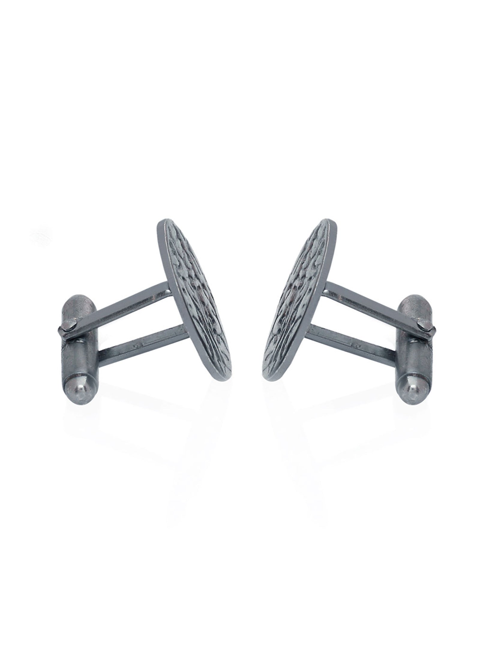 Silver Mohar Cufflinks