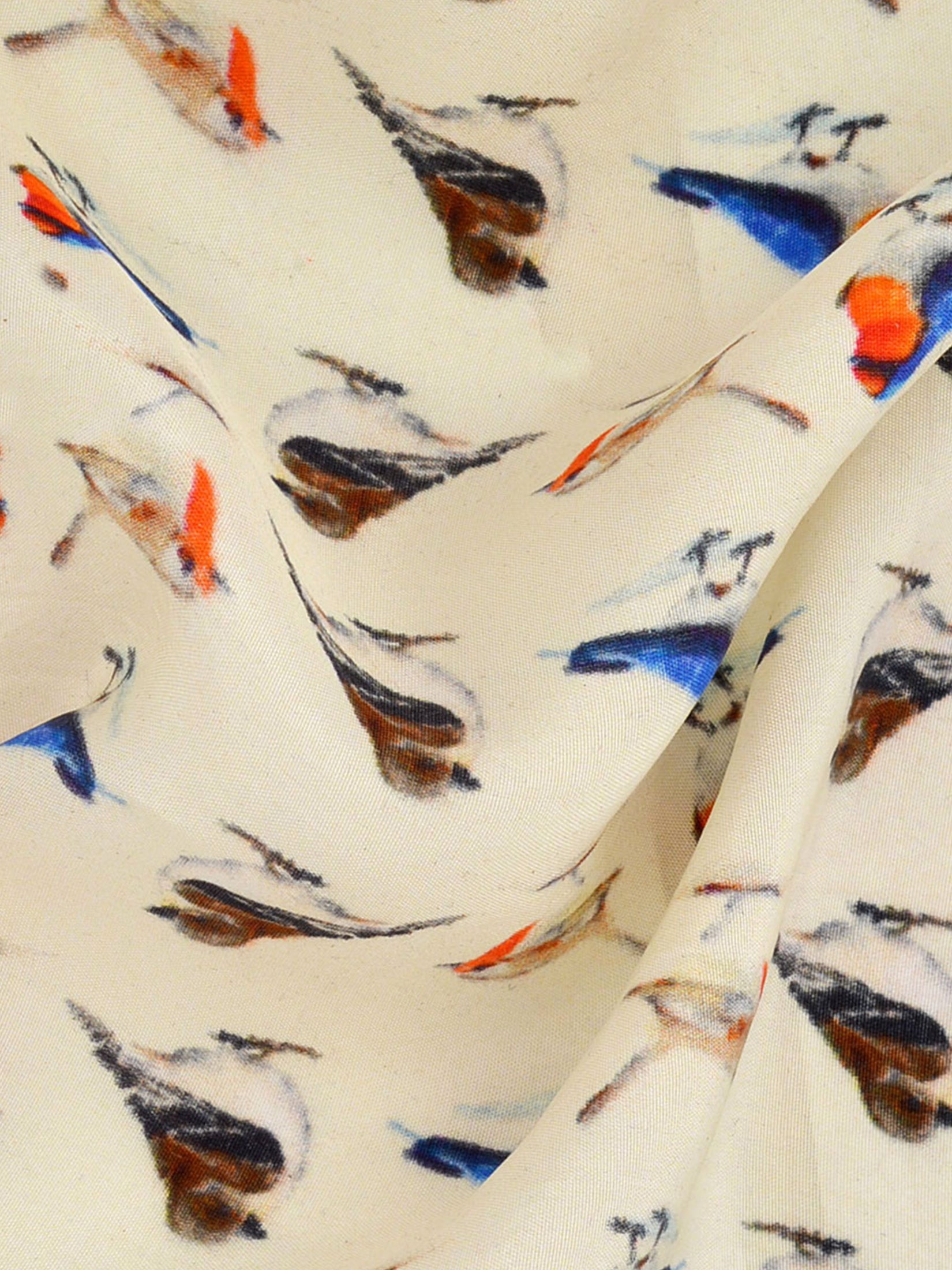 Singing Bird Pocket Square