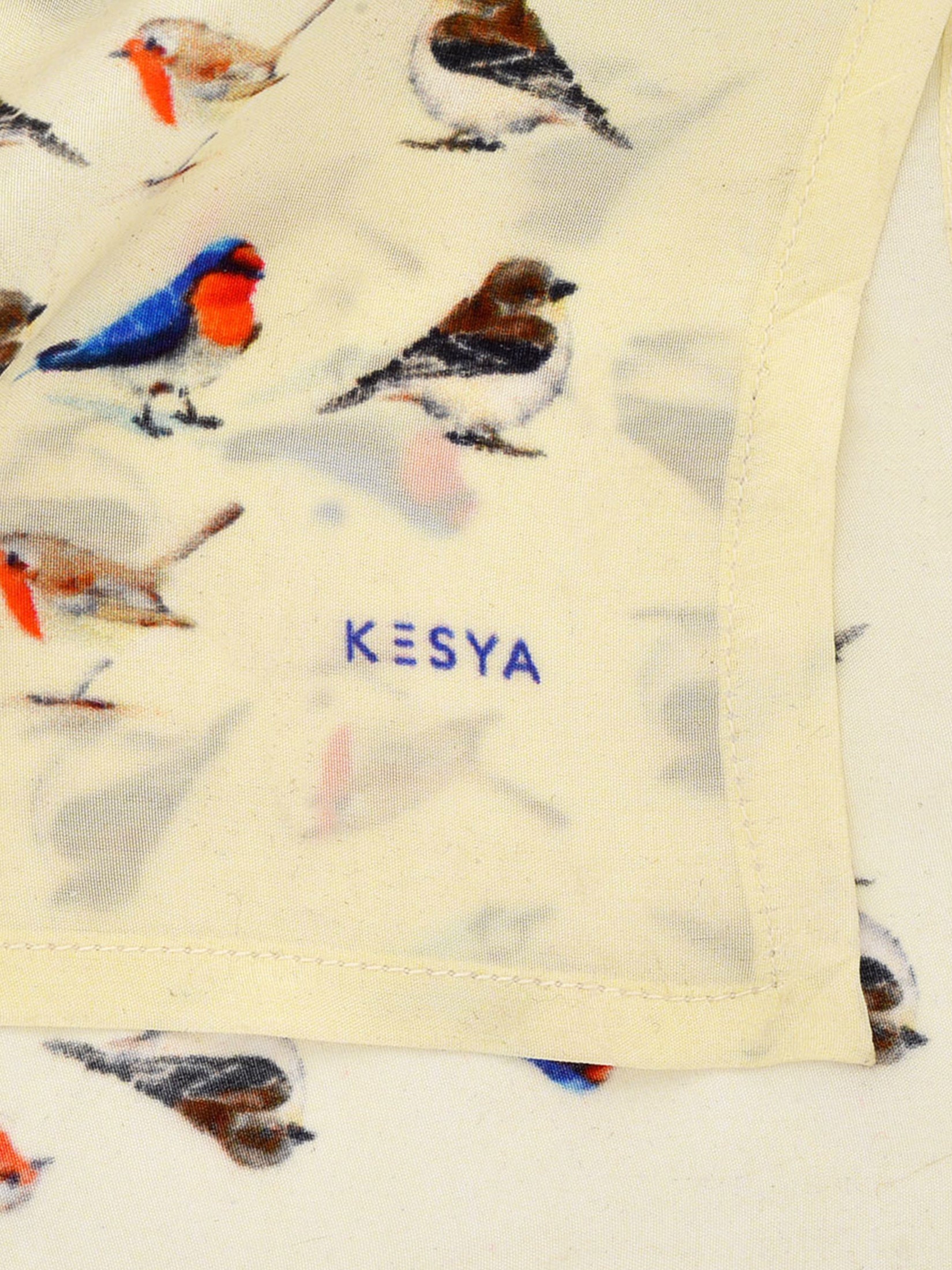 Singing Bird Pocket Square