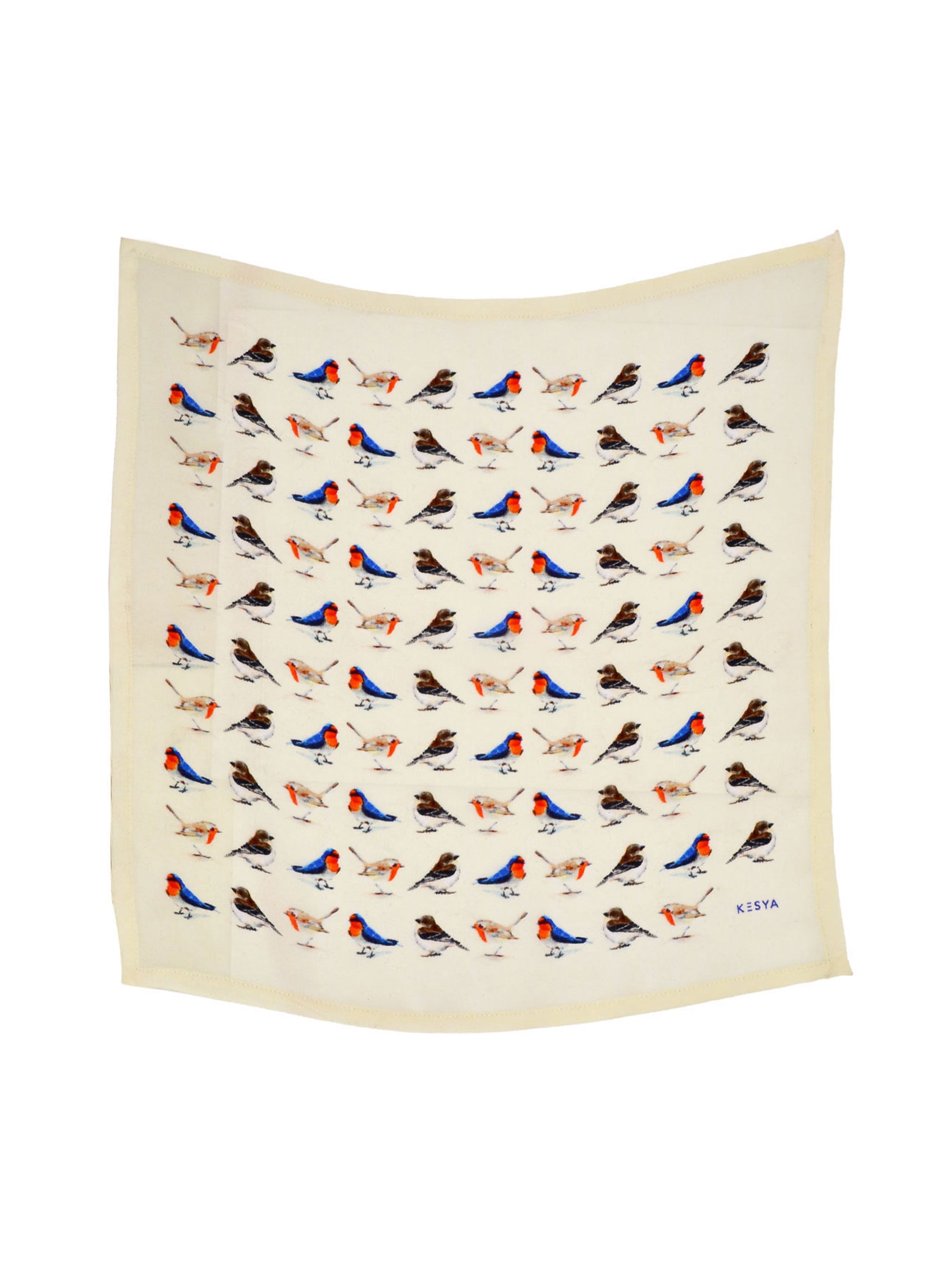 Singing Bird Pocket Square