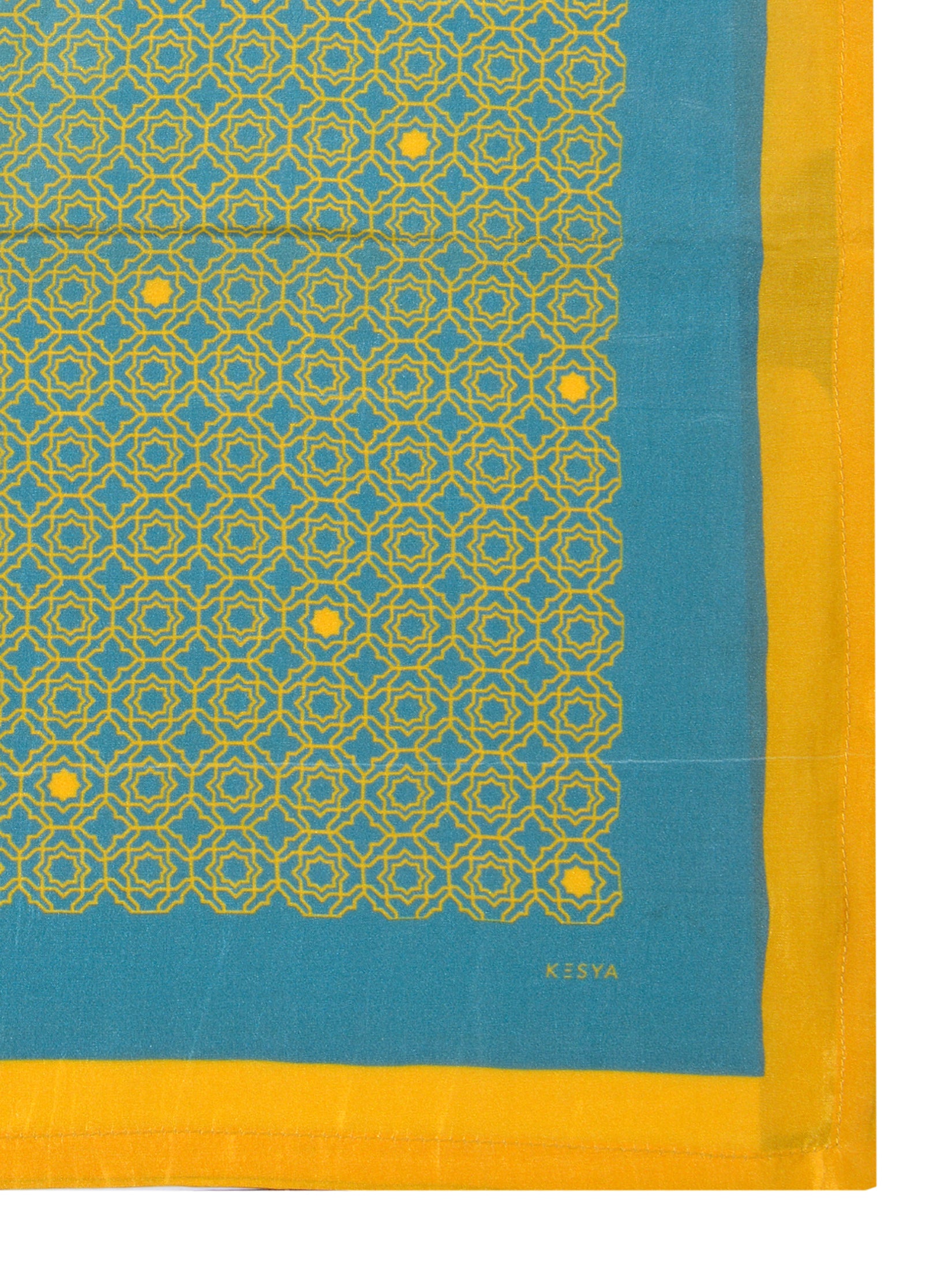 Yellow Jharokha Pocket Square
