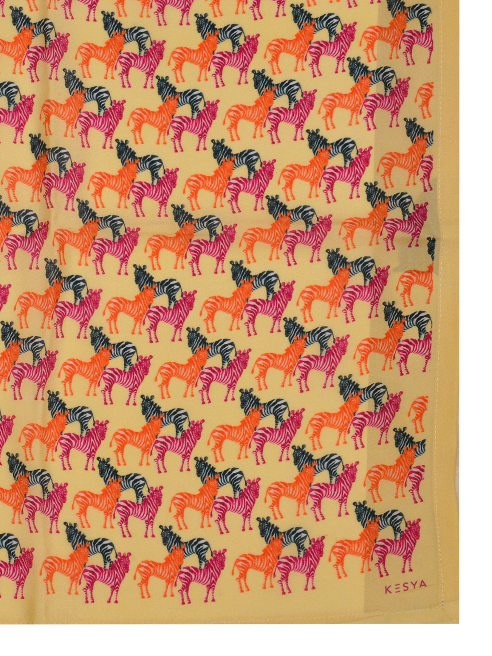 Zebra Trio Pocket Square