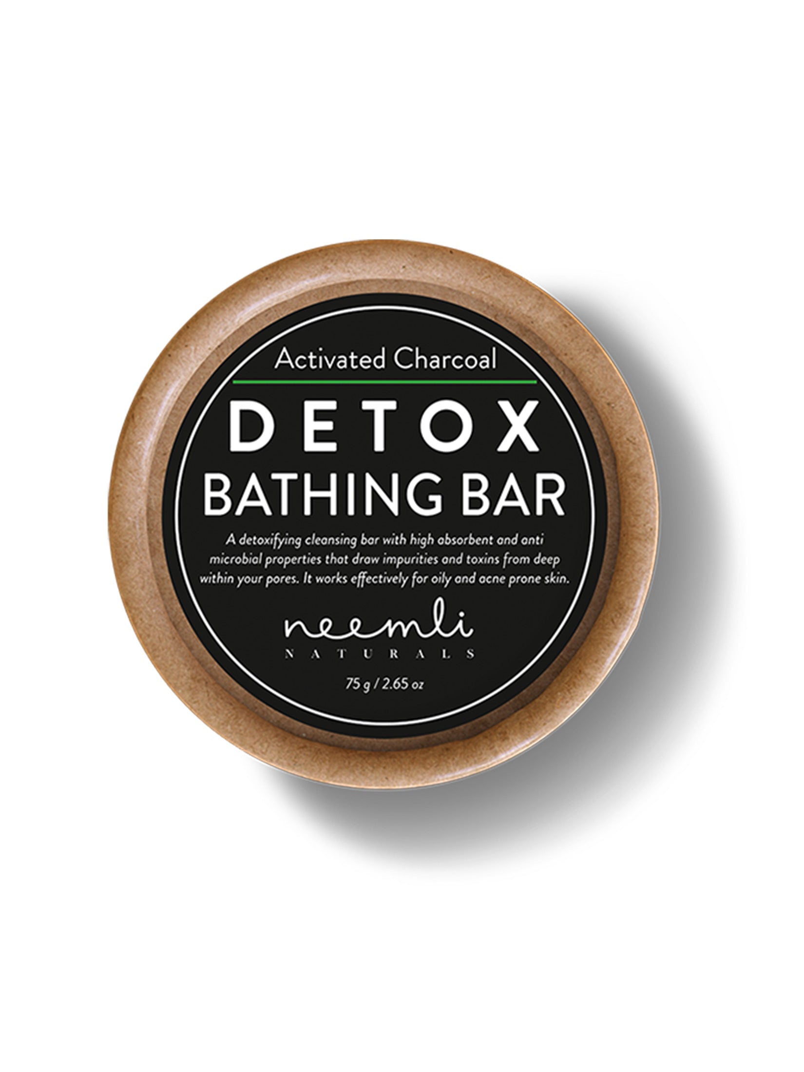Activated Charcoal Detox Bathing Bar
