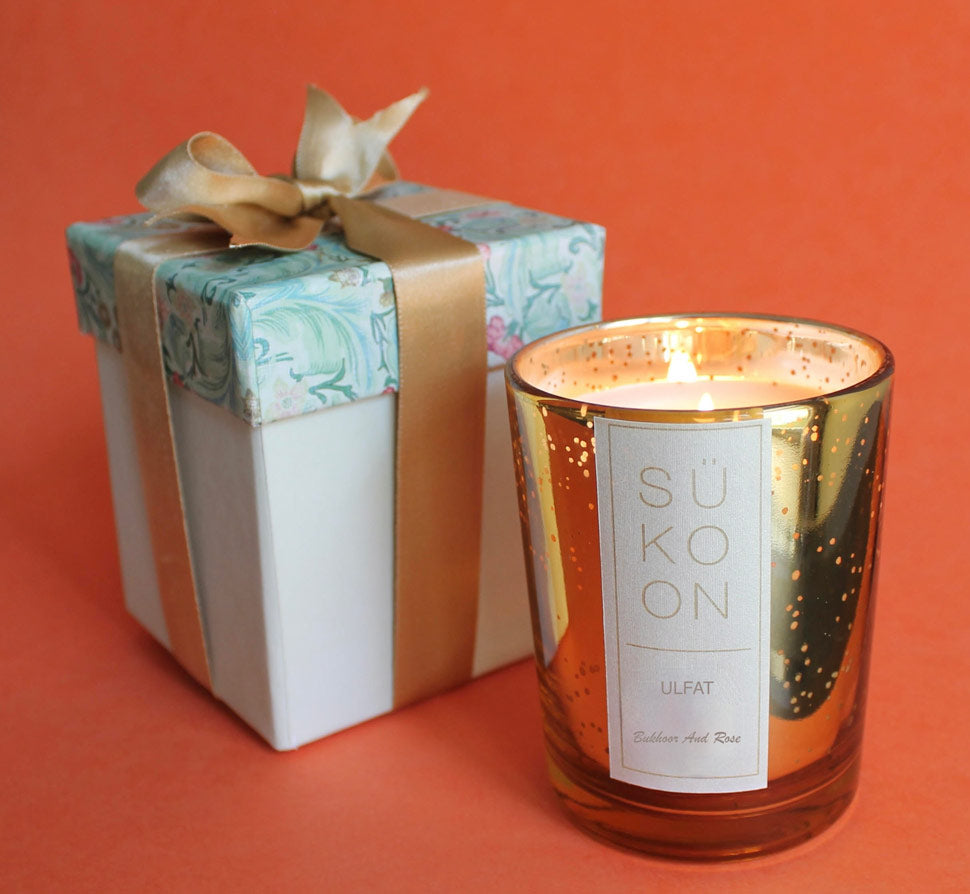 Ulfat Candle ~ Bukhoor & Rose