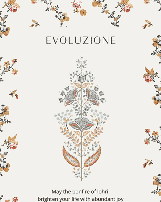 Evoluzione's Lohri Edit: Traditional, Trendy, and a Touch of Celebration! 🔥