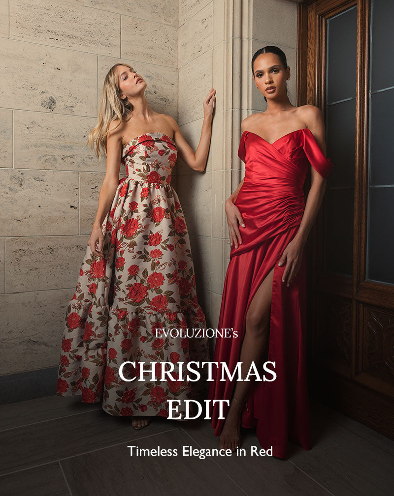 Celebrate the Season with Timeless Elegance in Red from the Evoluzione Christmas Edit