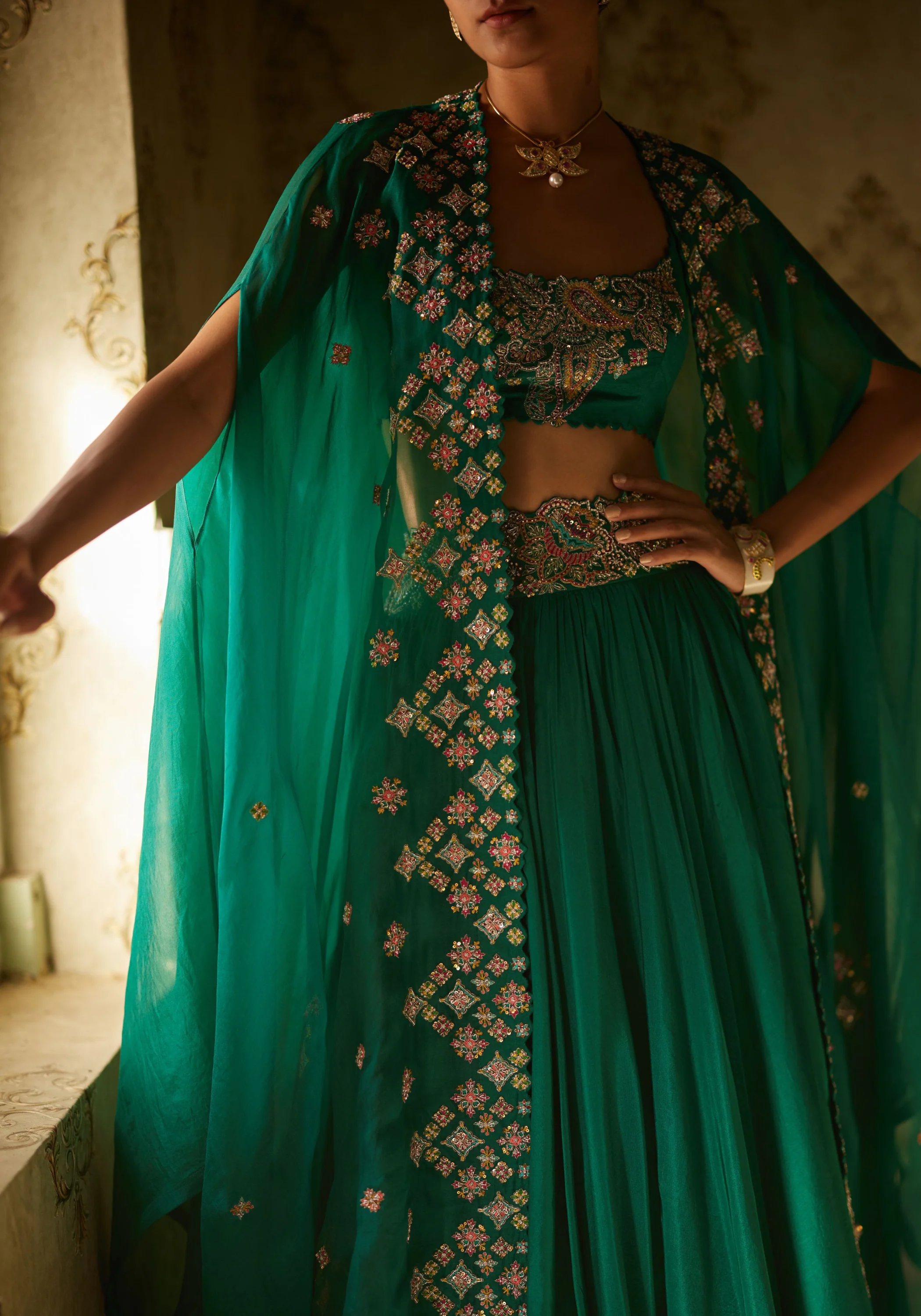 Discover the Timeless Elegance of Evoluzione's Lehenga Set Collection
