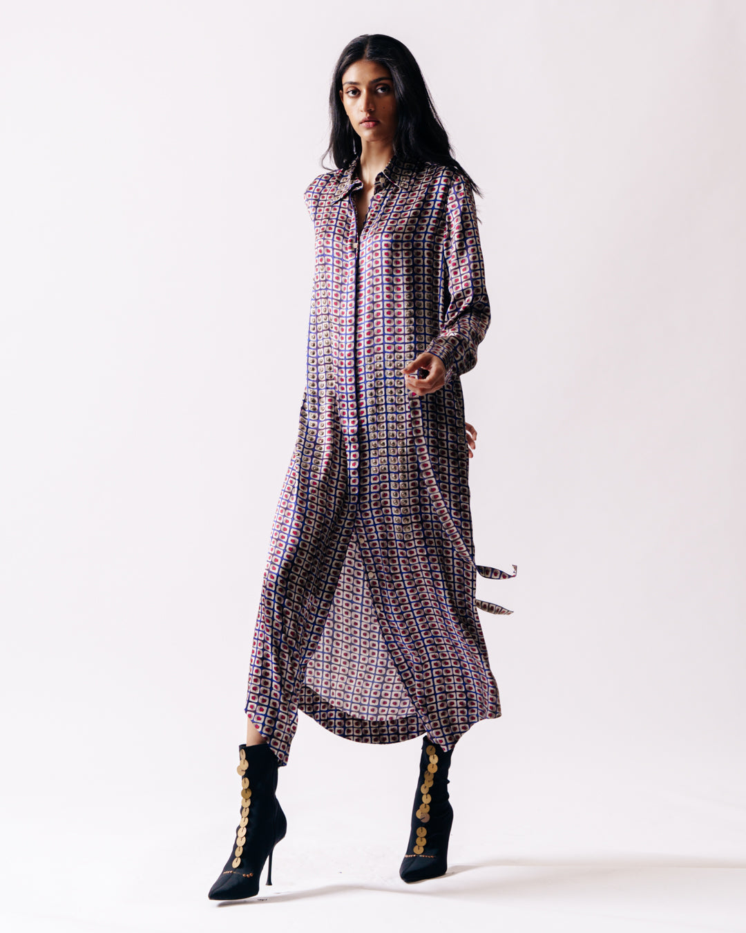 Effortless Shirt Dress Silhouette