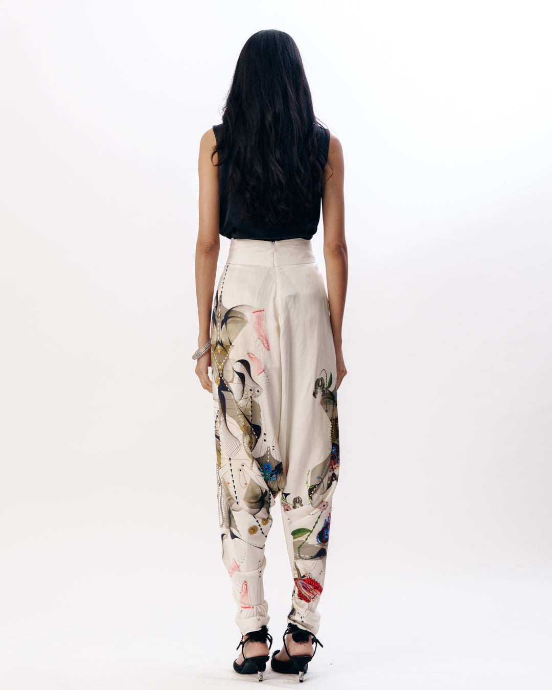 Printed Dhoti Pants