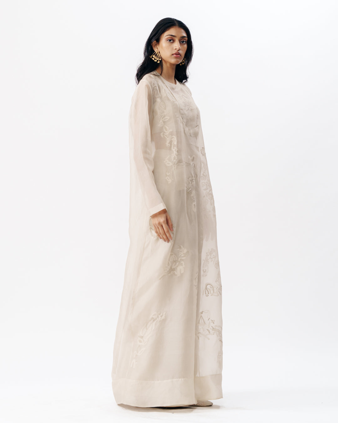 Bra Top With Angrakha Layer
