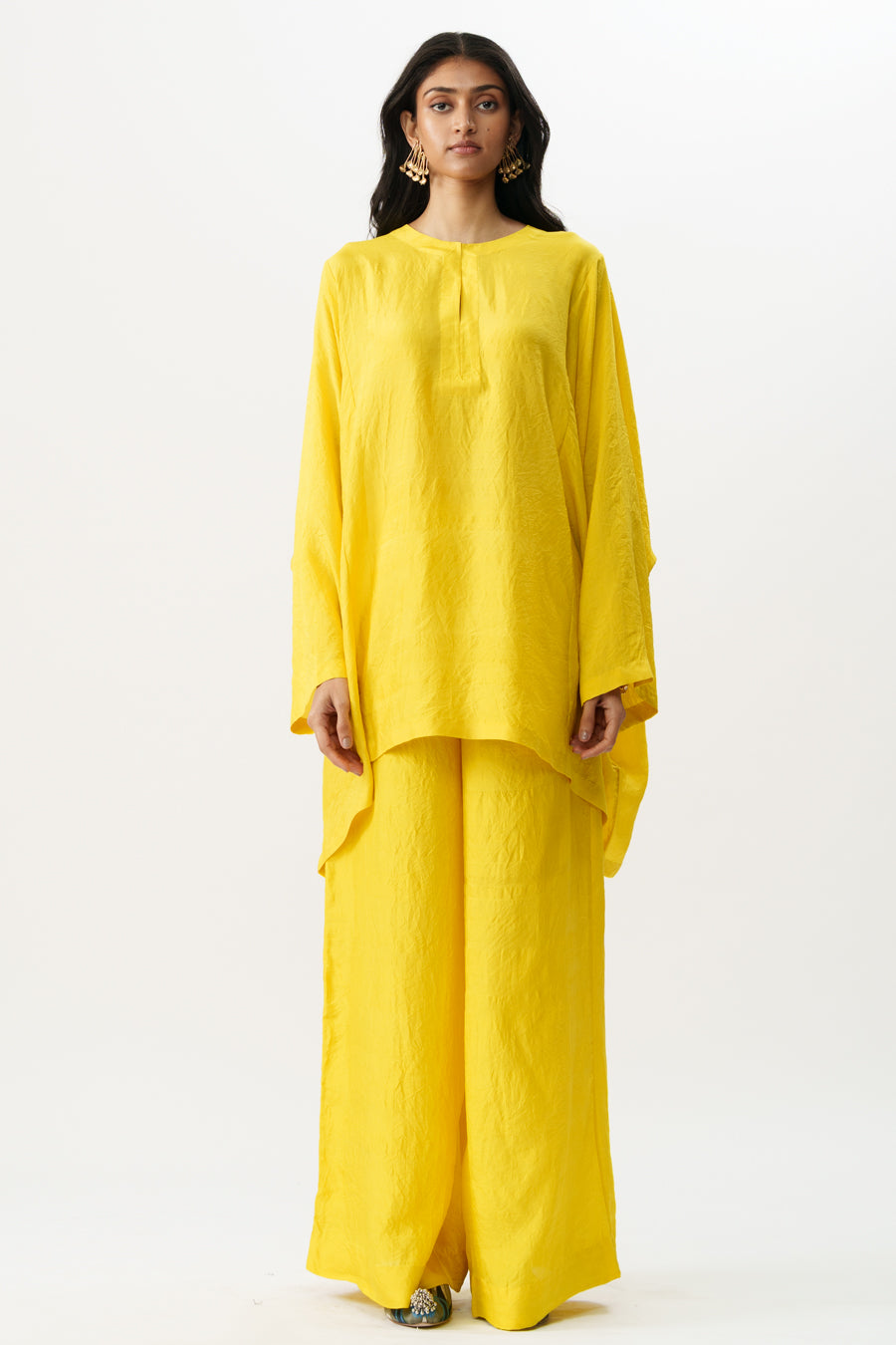 Relaxed Kurta With Trousers