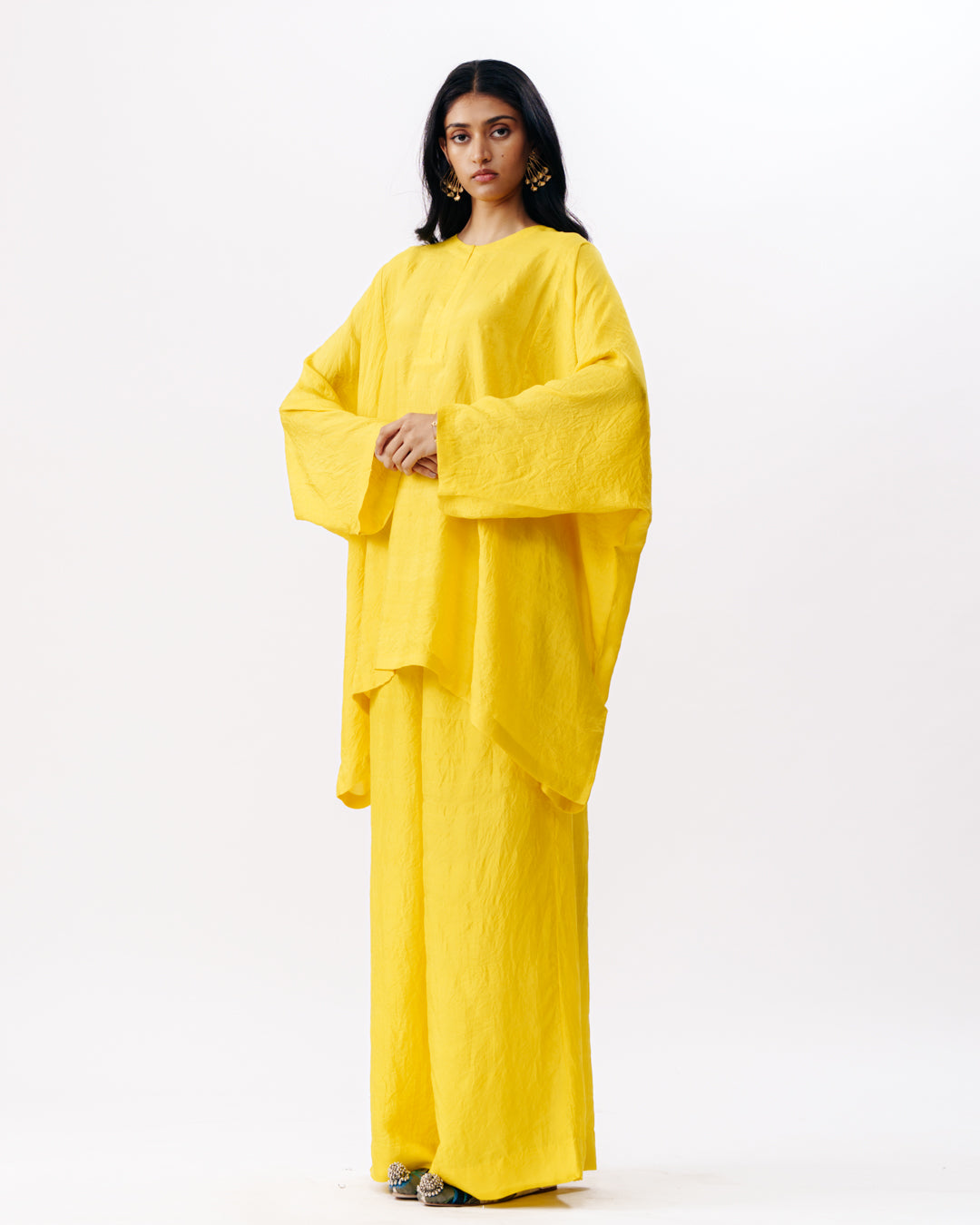 Relaxed Kurta With Trousers