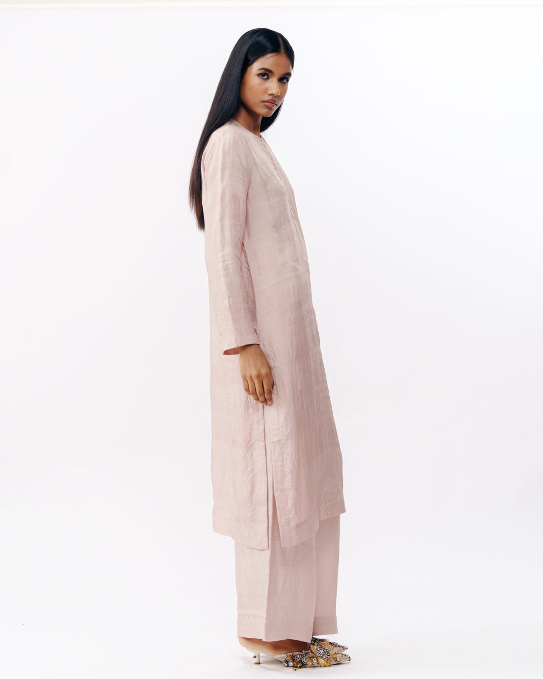 Long Kurta With Trousers