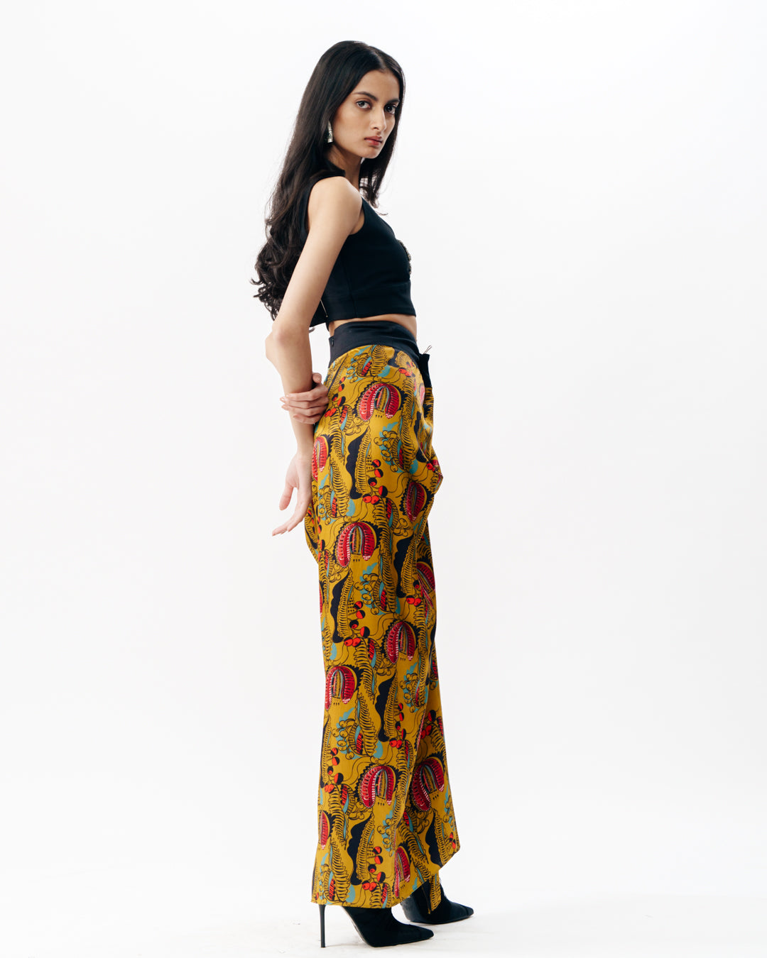 Draped Pick Up Skirt