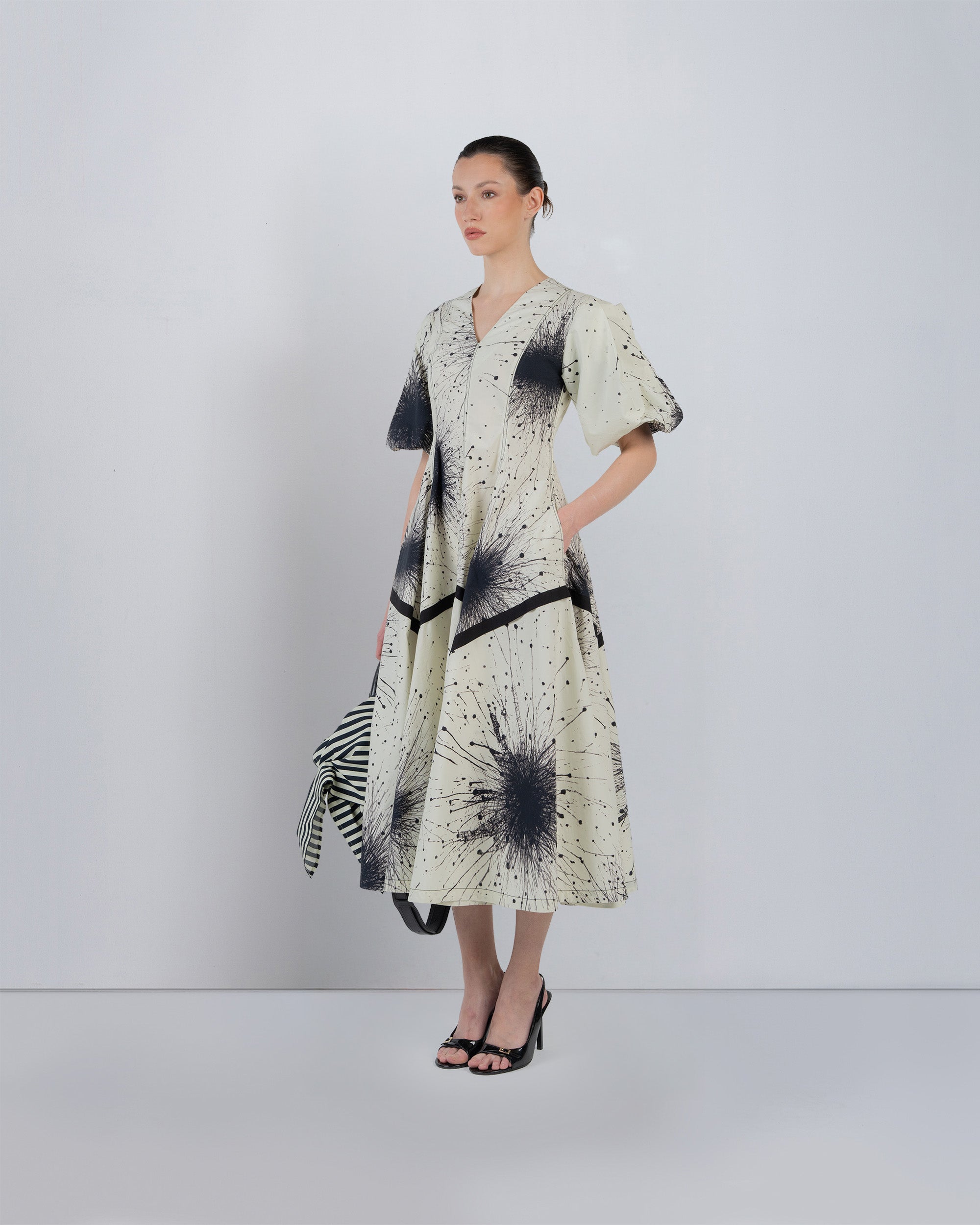 Splatter Thalia Dress
