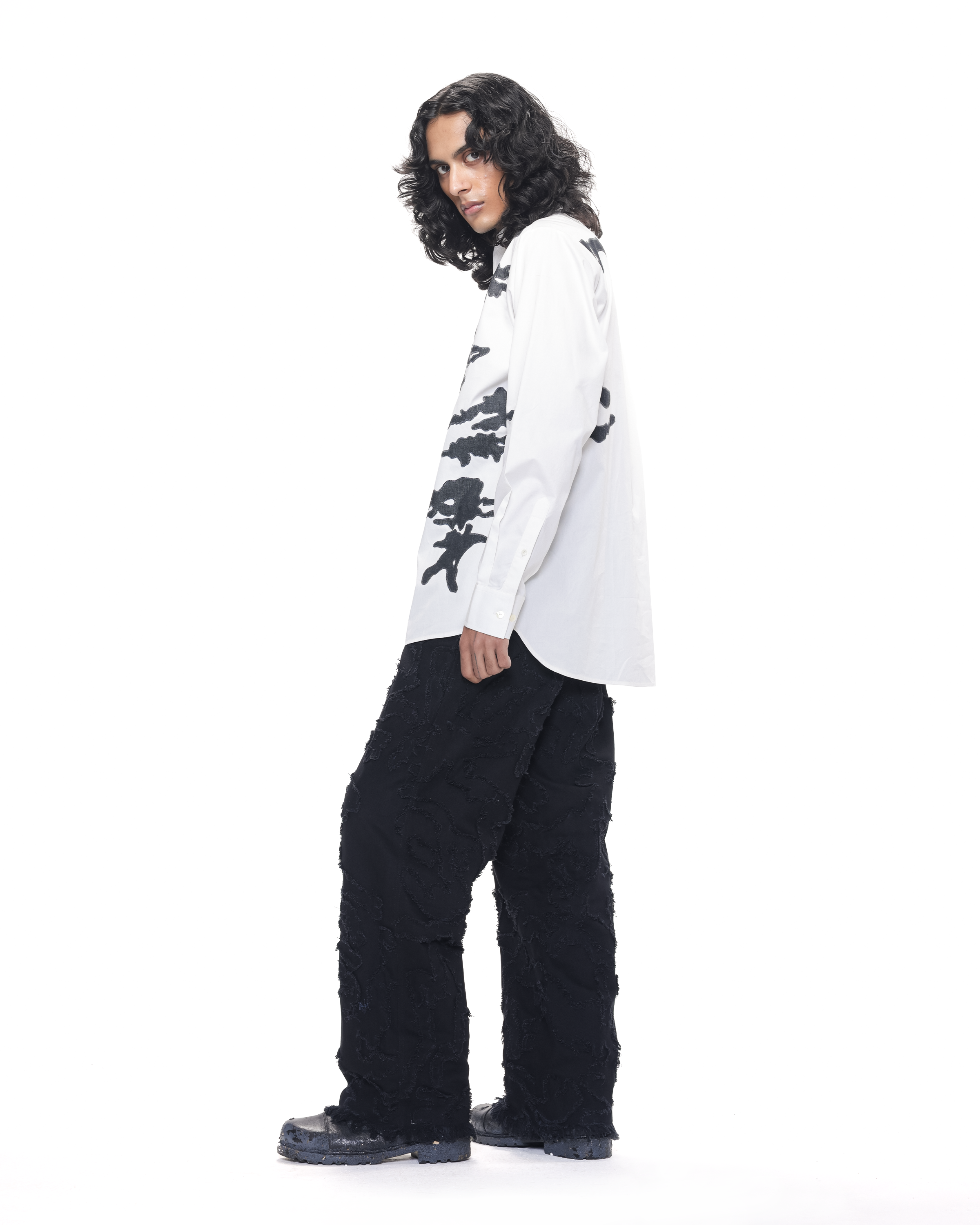 Burnt Applique Shirt