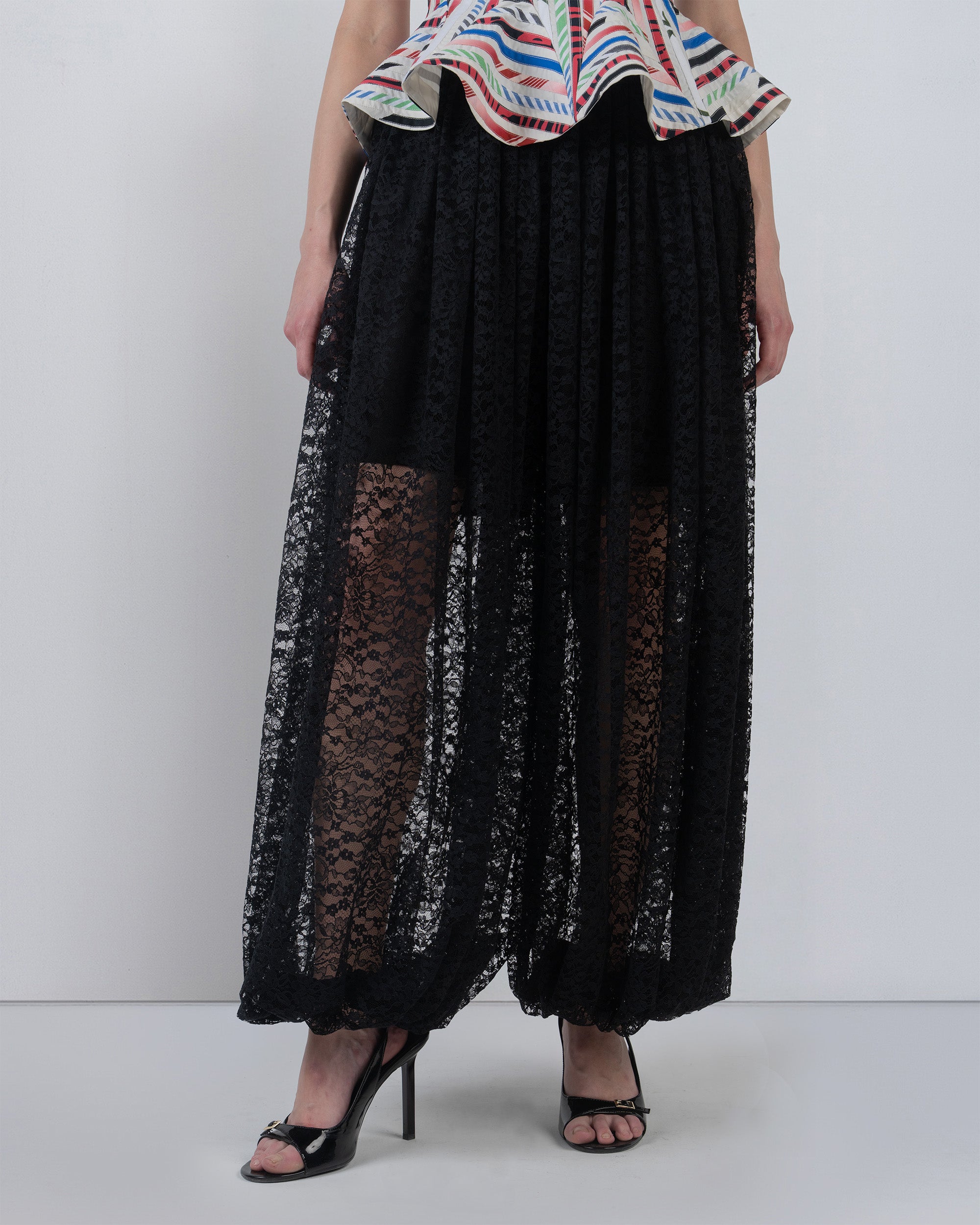 Lace Balloon  Pants