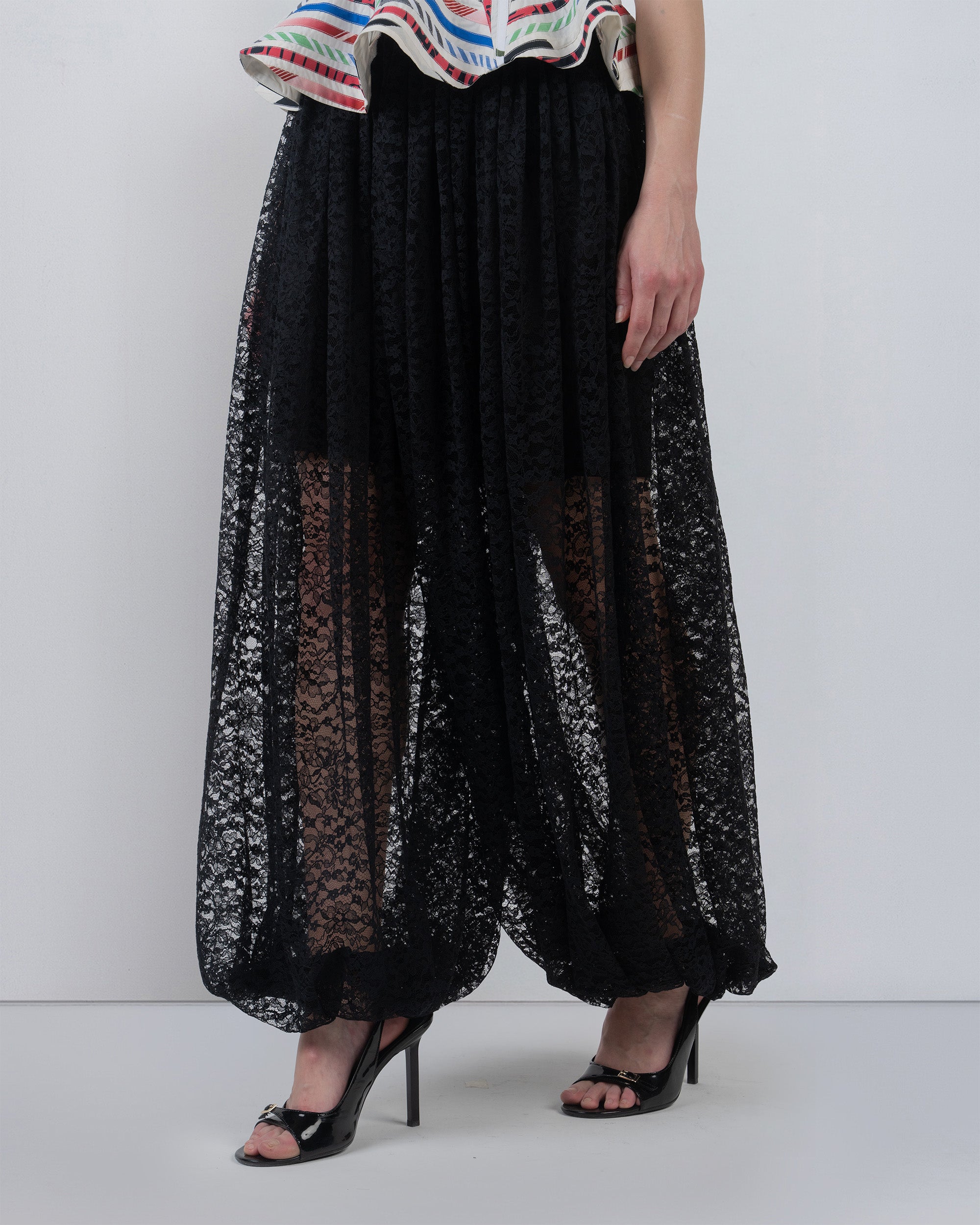 Lace Balloon  Pants