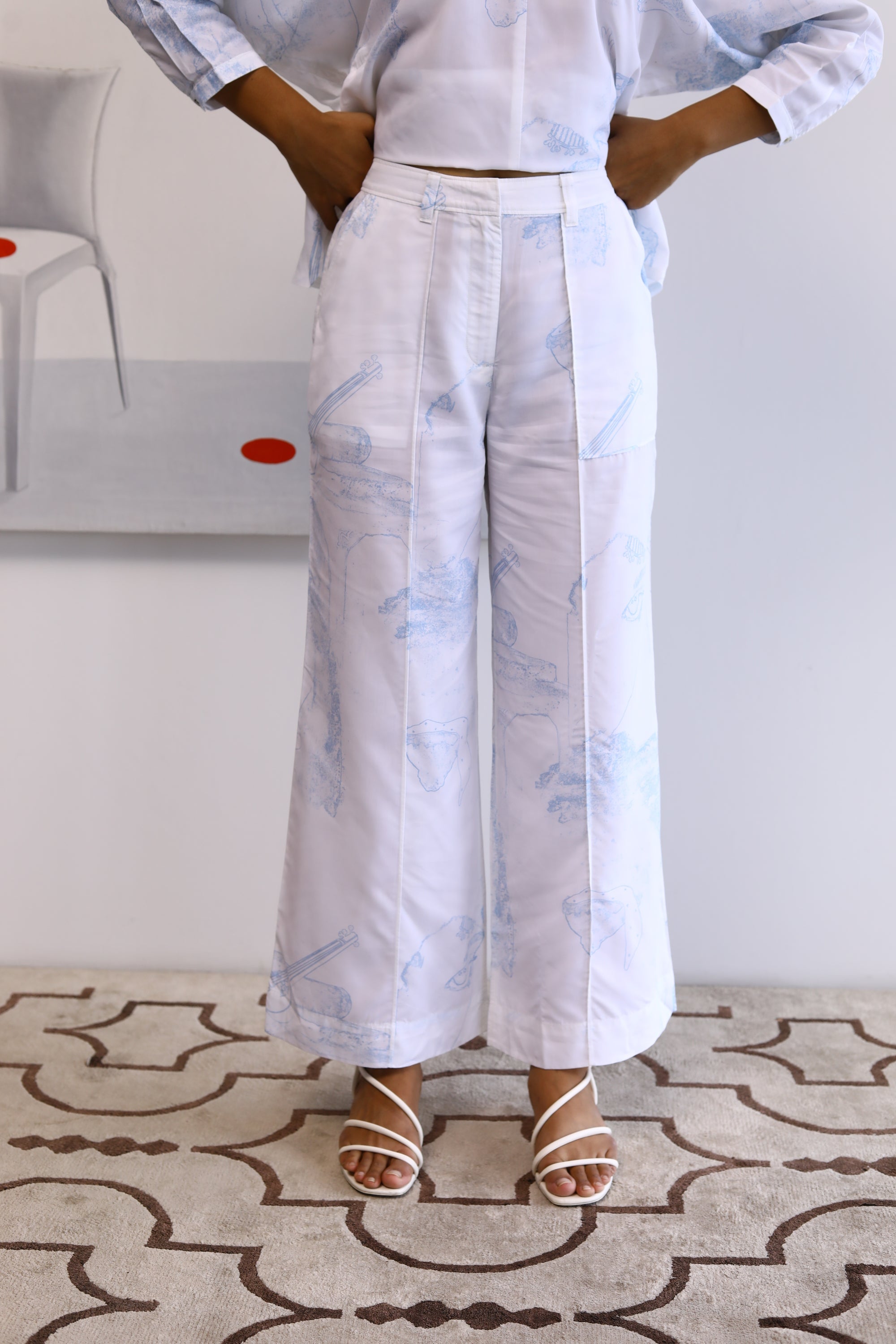 Surrealist Wide Pants