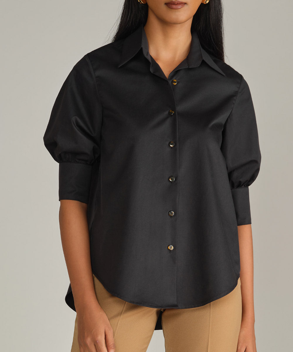 Egyptian Cotton Short-Sleeved Shirt