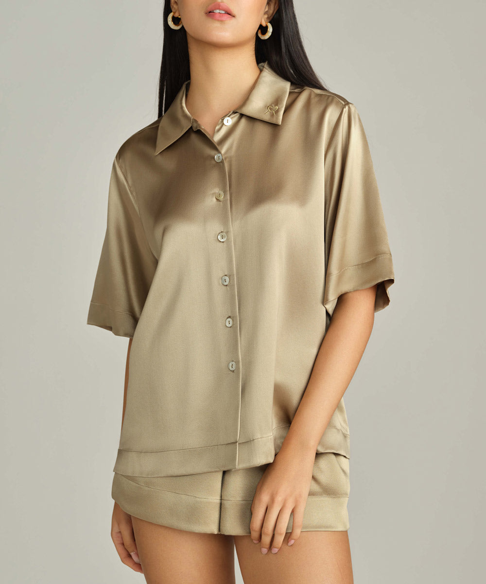 Silk Bowling Shirt