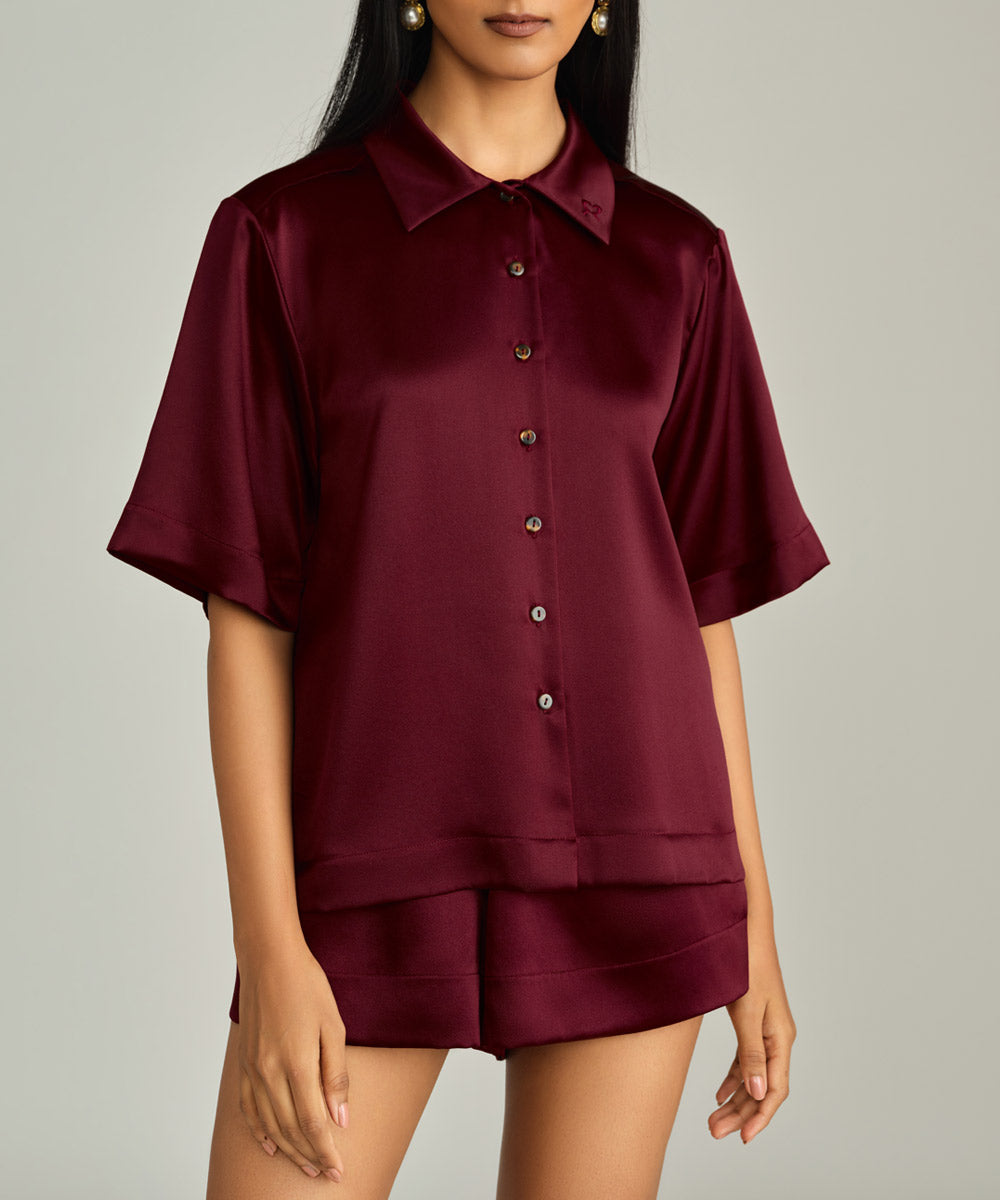 Silk Bowling Shirt