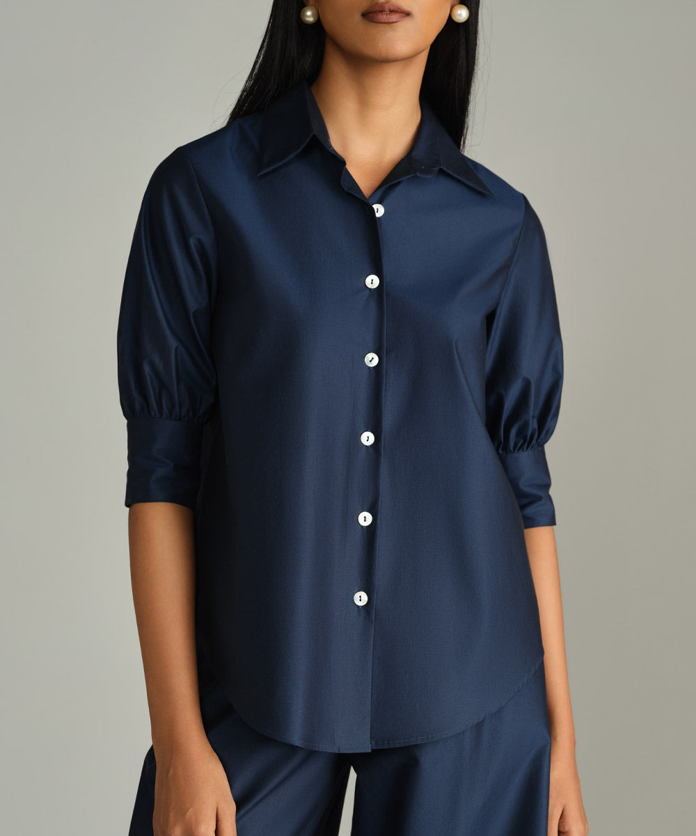 Egyptian Cotton Short-Sleeved Shirt