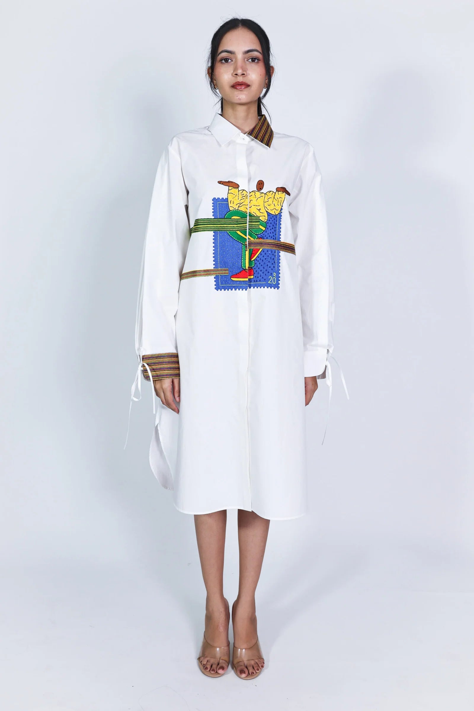Stamp Shirtdress