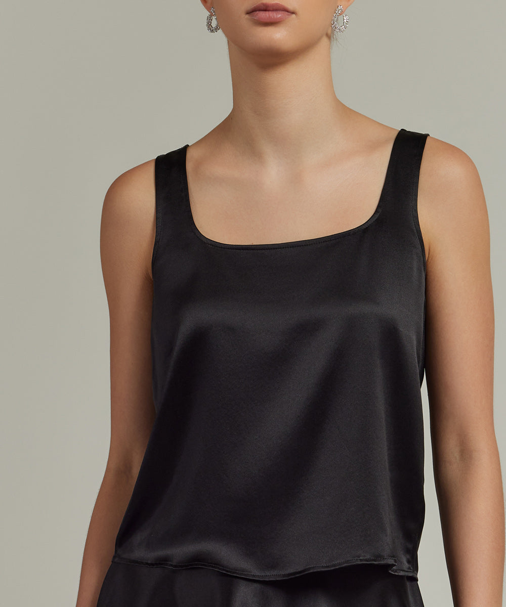 Espresso Silk Camisole