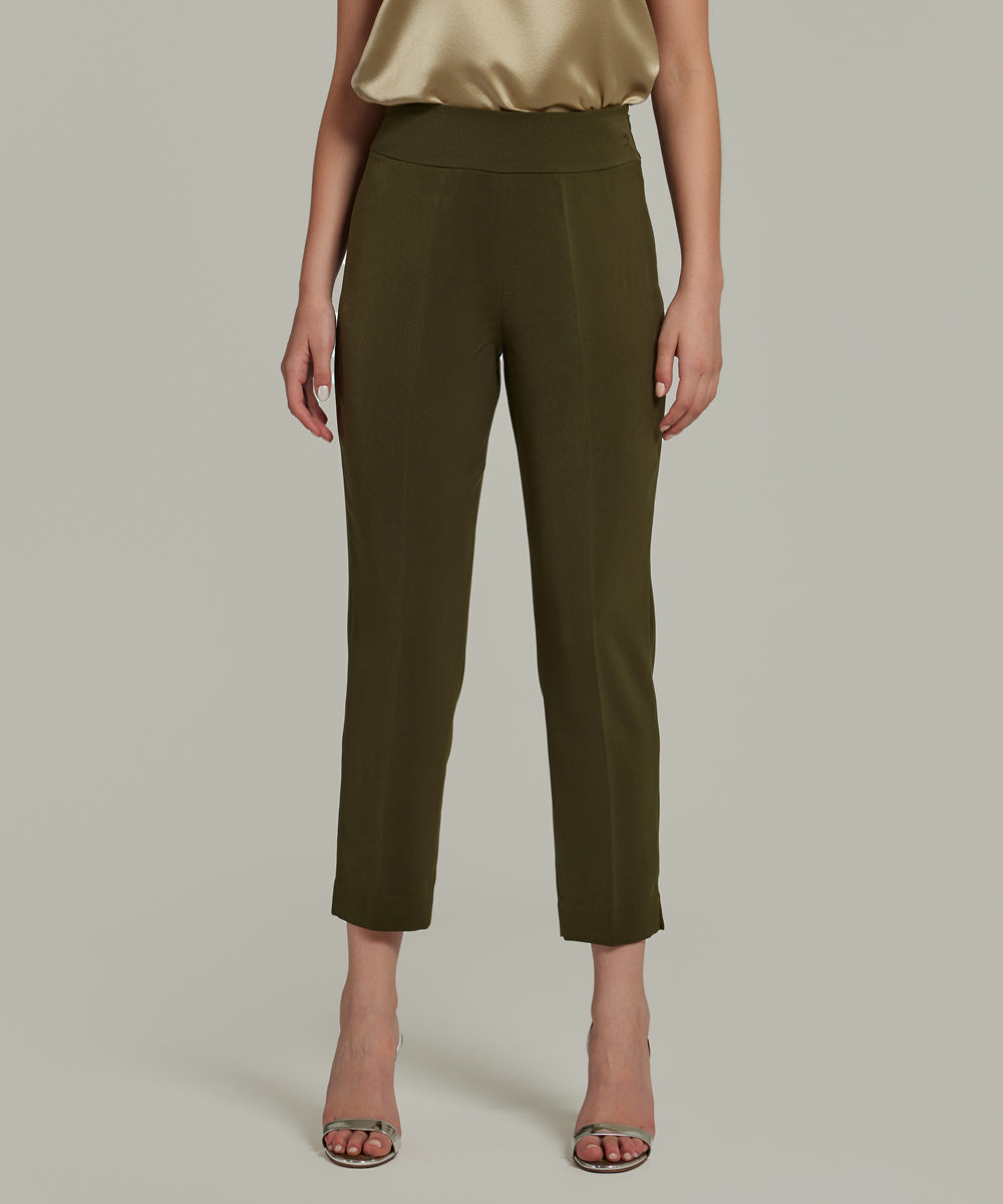 Stretch Suiting Cigarette Trousers