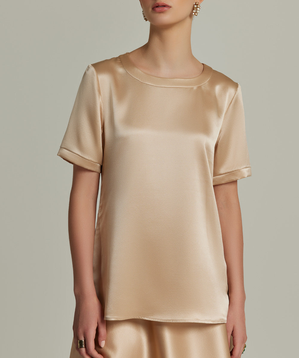 Espresso Silk T-shirt