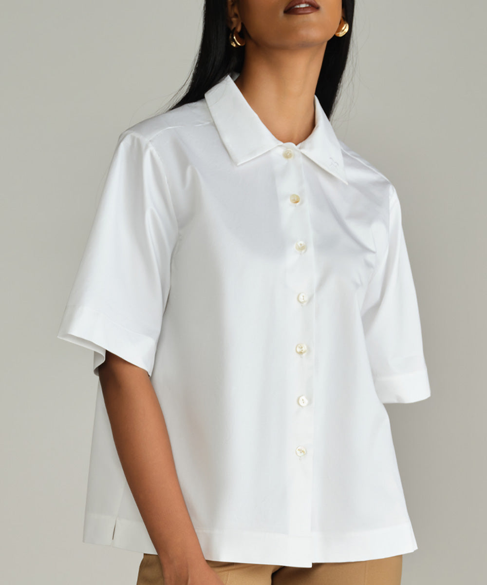 Egyptian Cotton Bowling Shirt