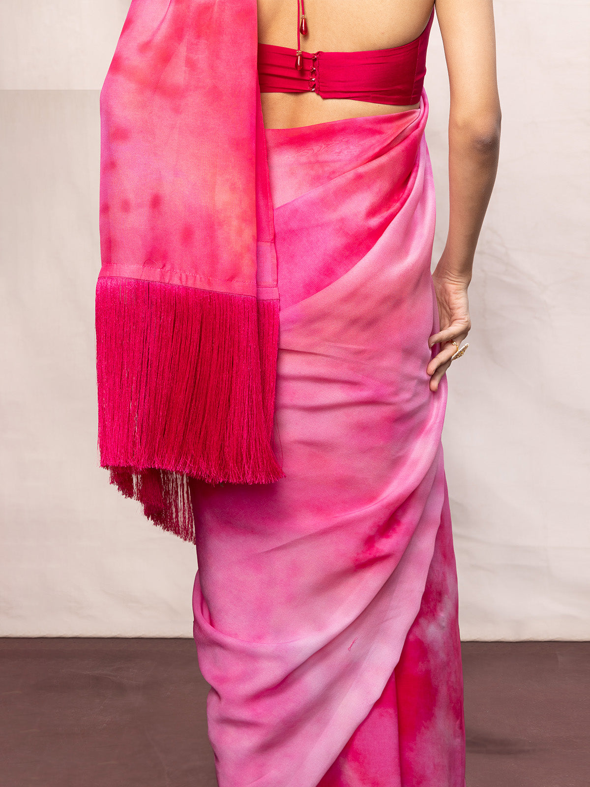 Multicolour Chiffon Digital Print Saree