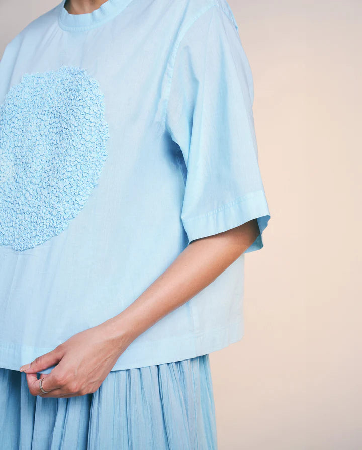 Ice Blue Fleck T-shirt