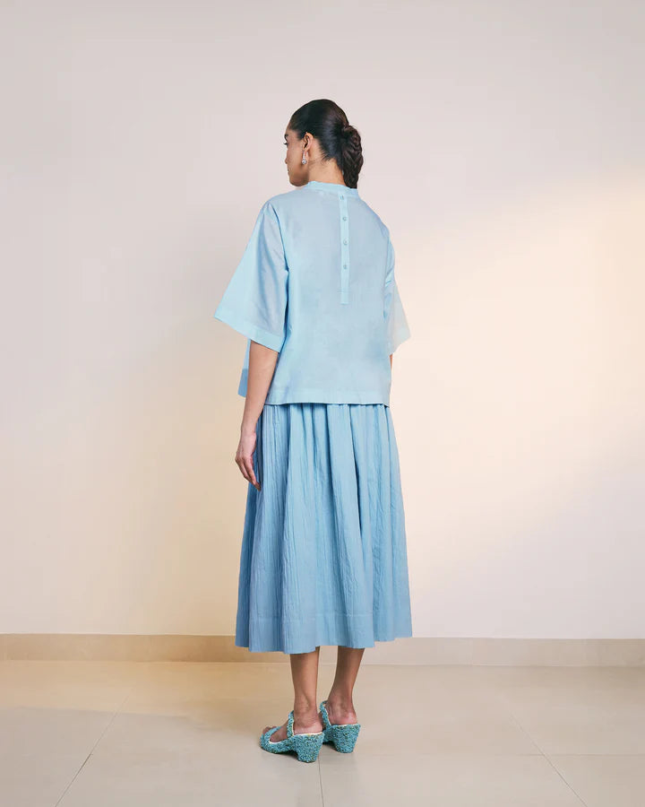 Ice Blue Fleck T-shirt