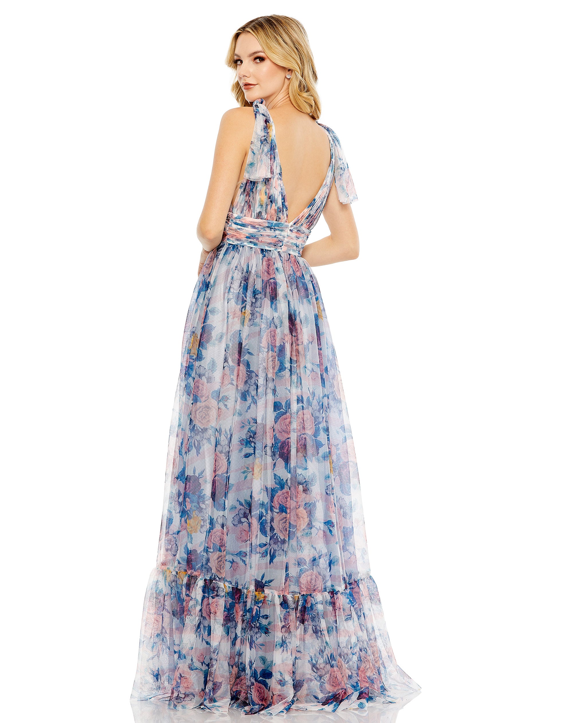 Printed Long Dress