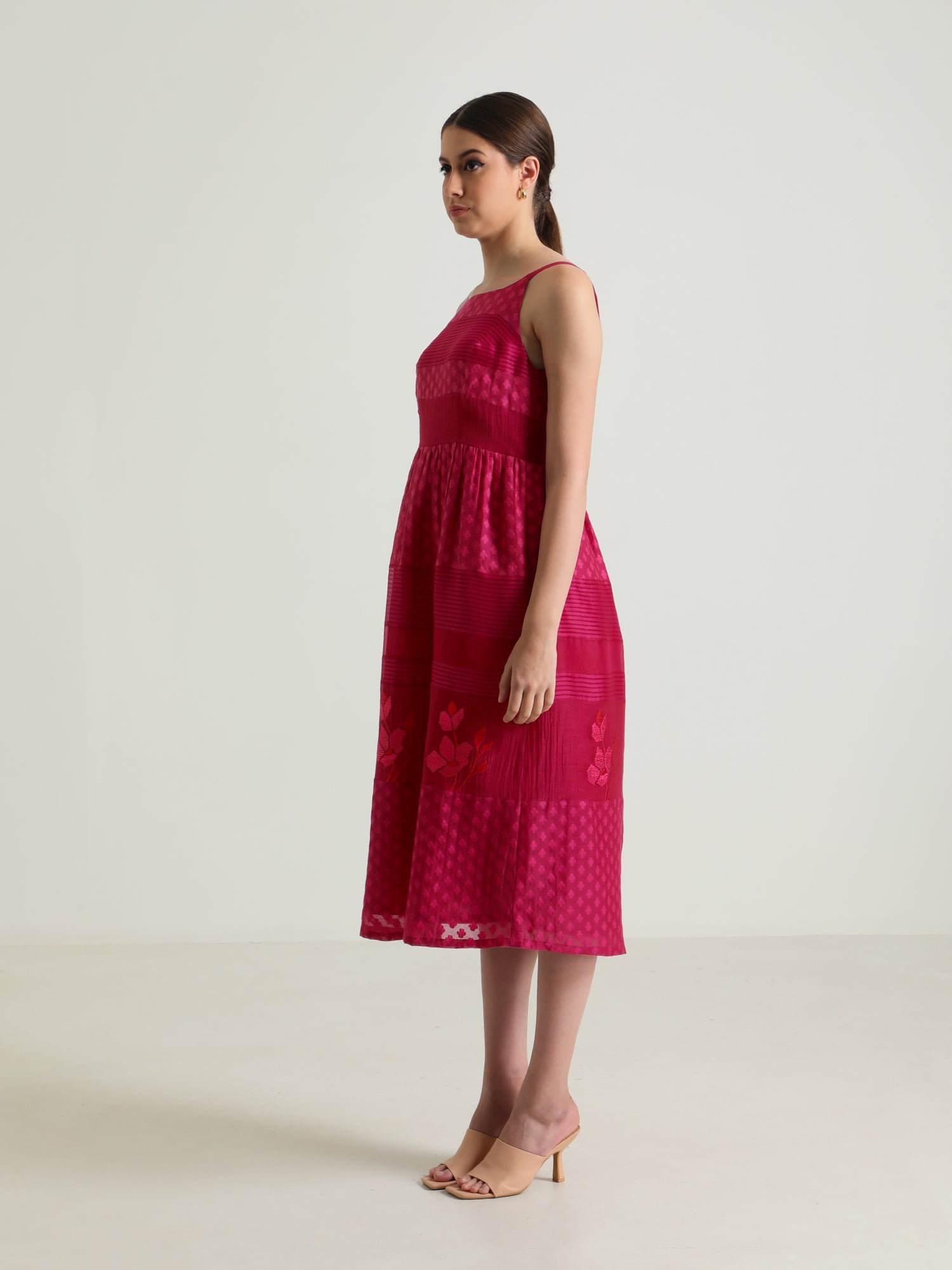 Frusia Lace Strap Dress