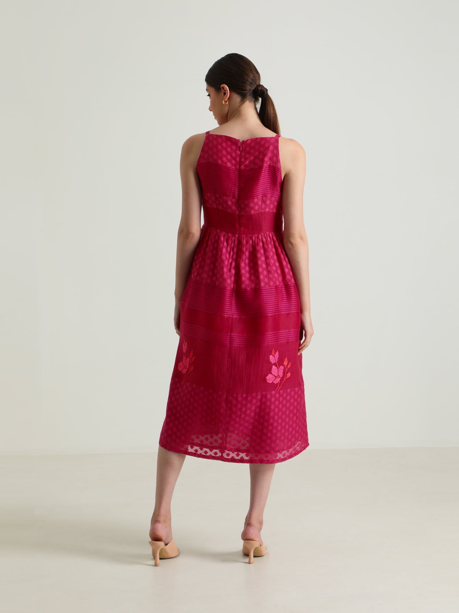 Frusia Lace Strap Dress