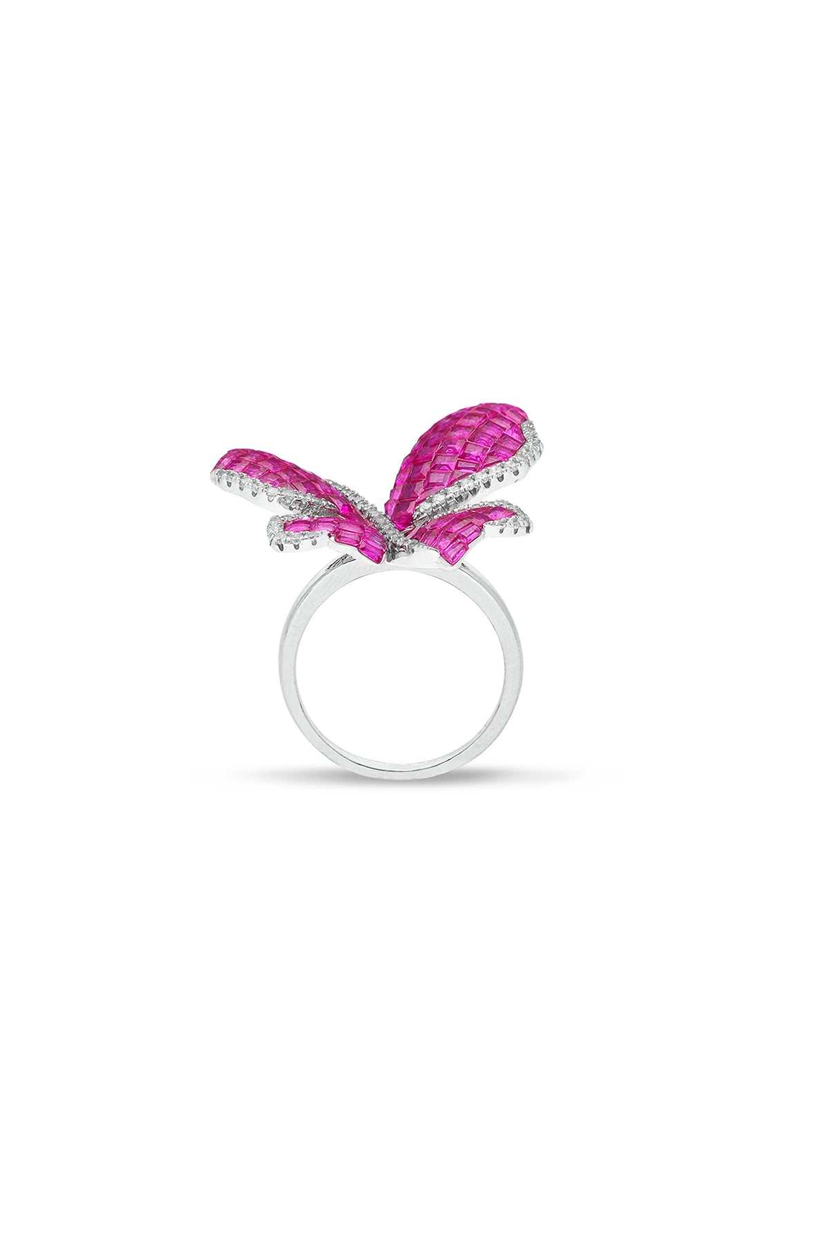 Morpho Butterfly Ring (Size 6)