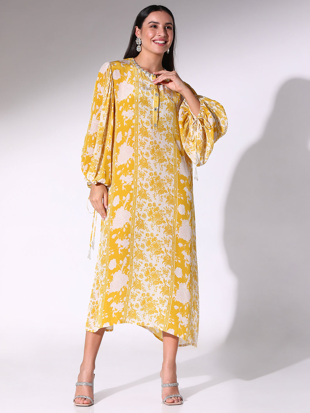 Mustard yellow tunic outlet dress