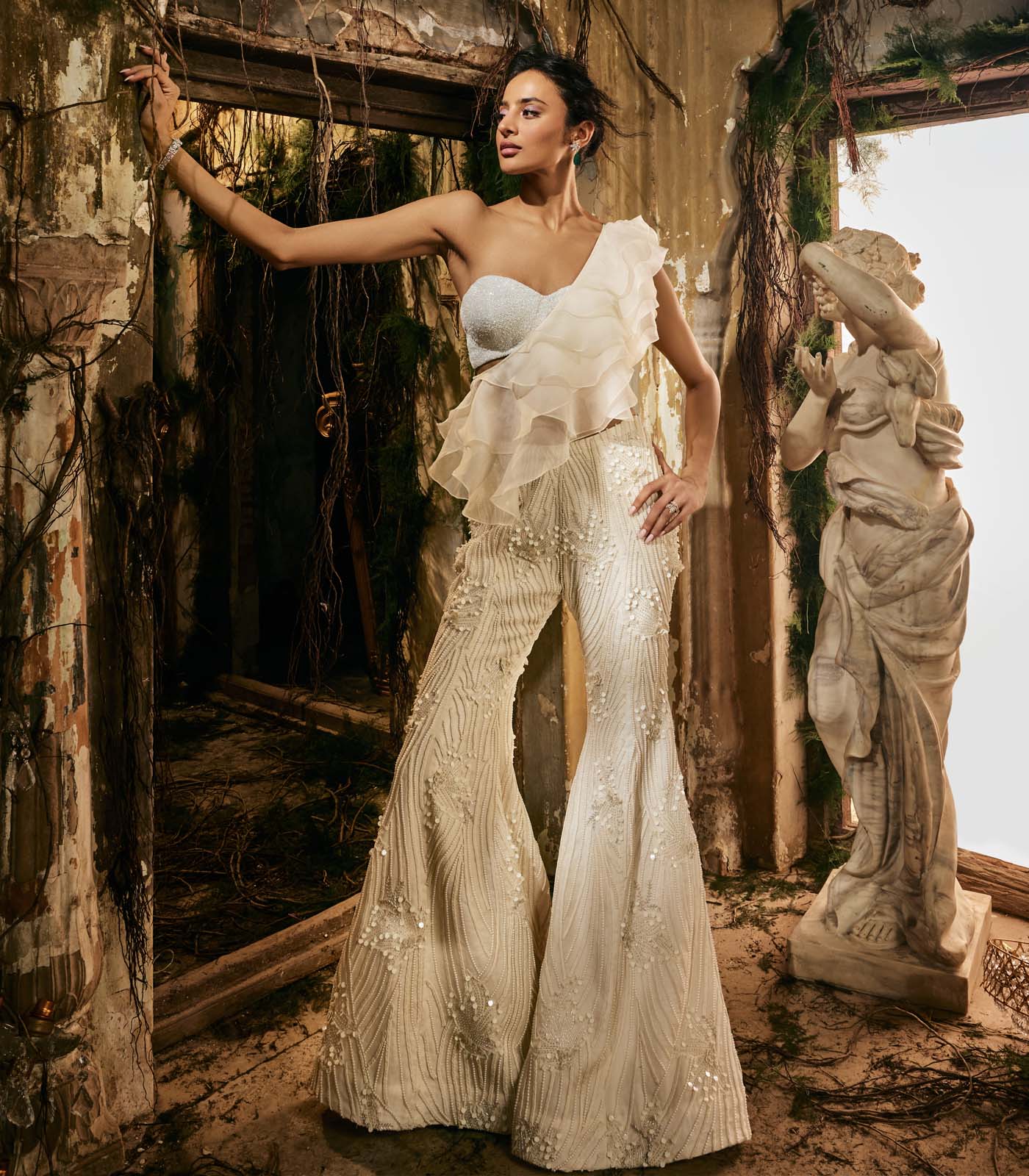 Opaline Grace Cape Set