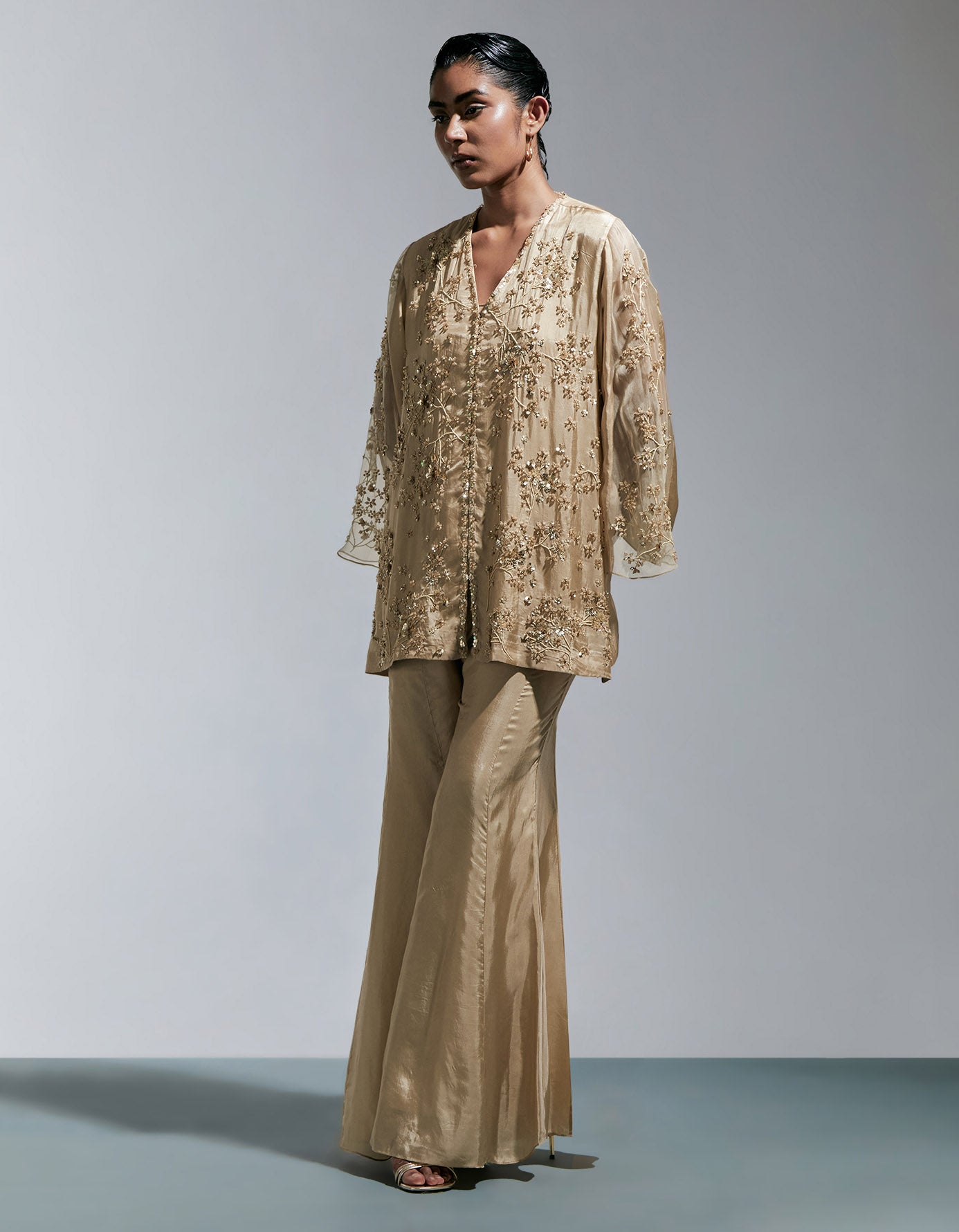 Shell Sharara Set