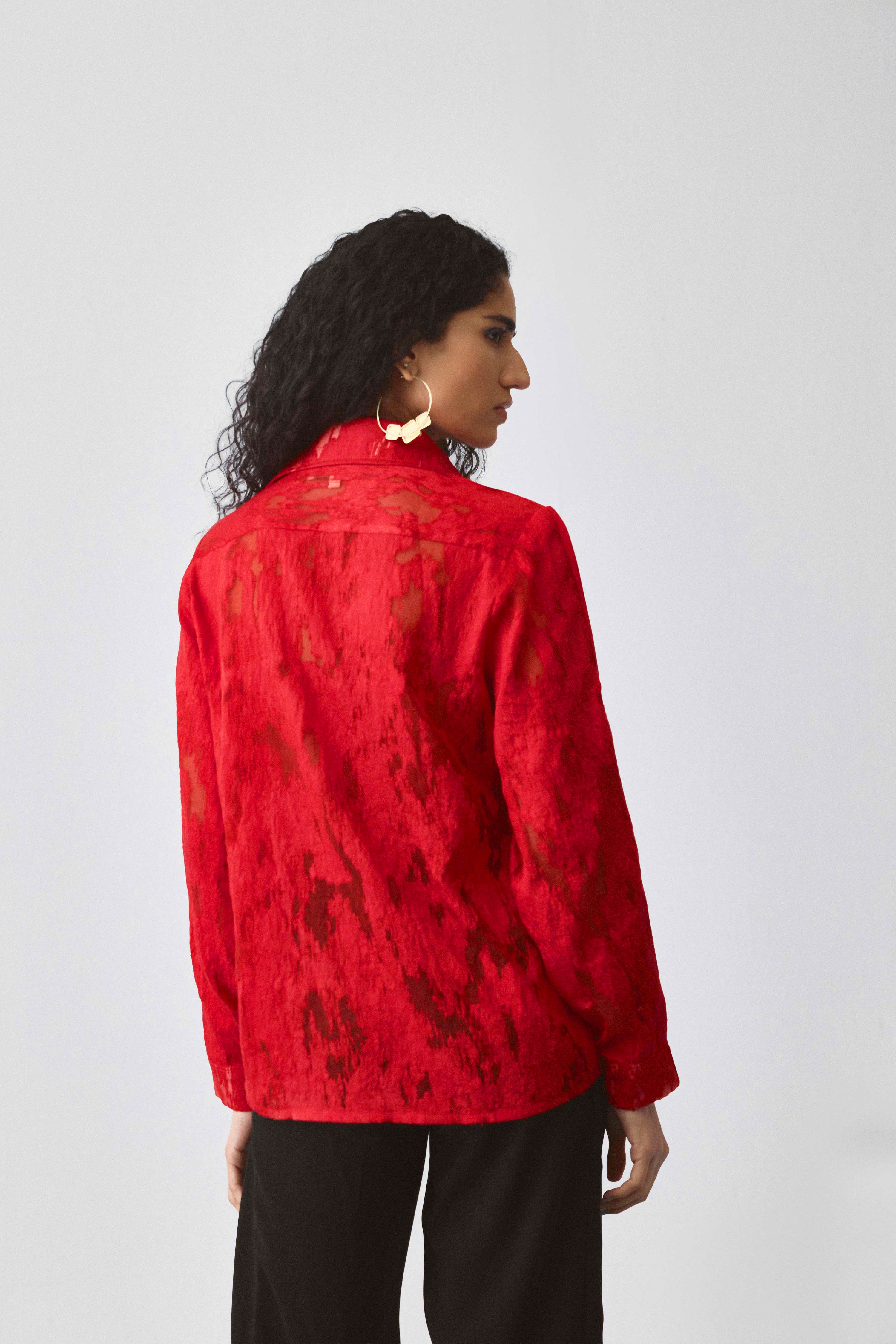 Echo Rouge Tiered Shirt