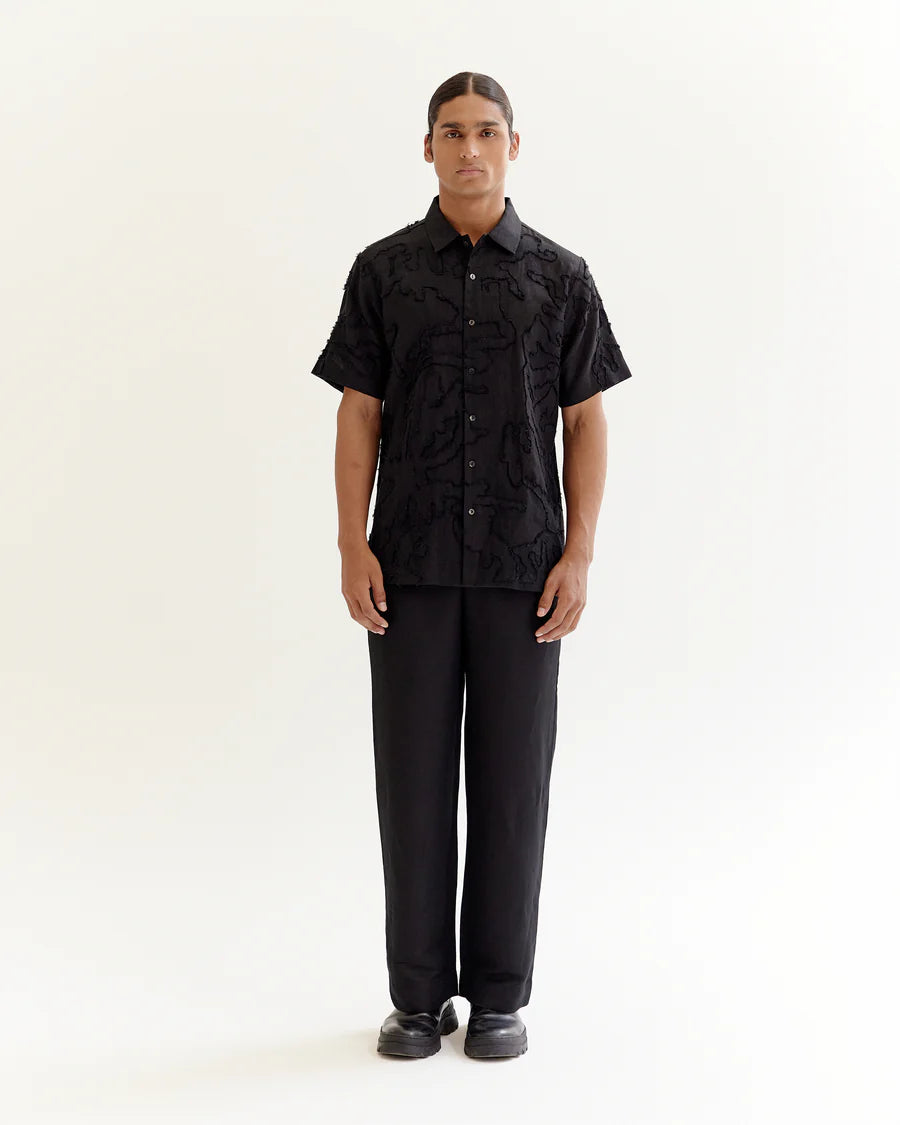 Eroded Camo Half Shirt