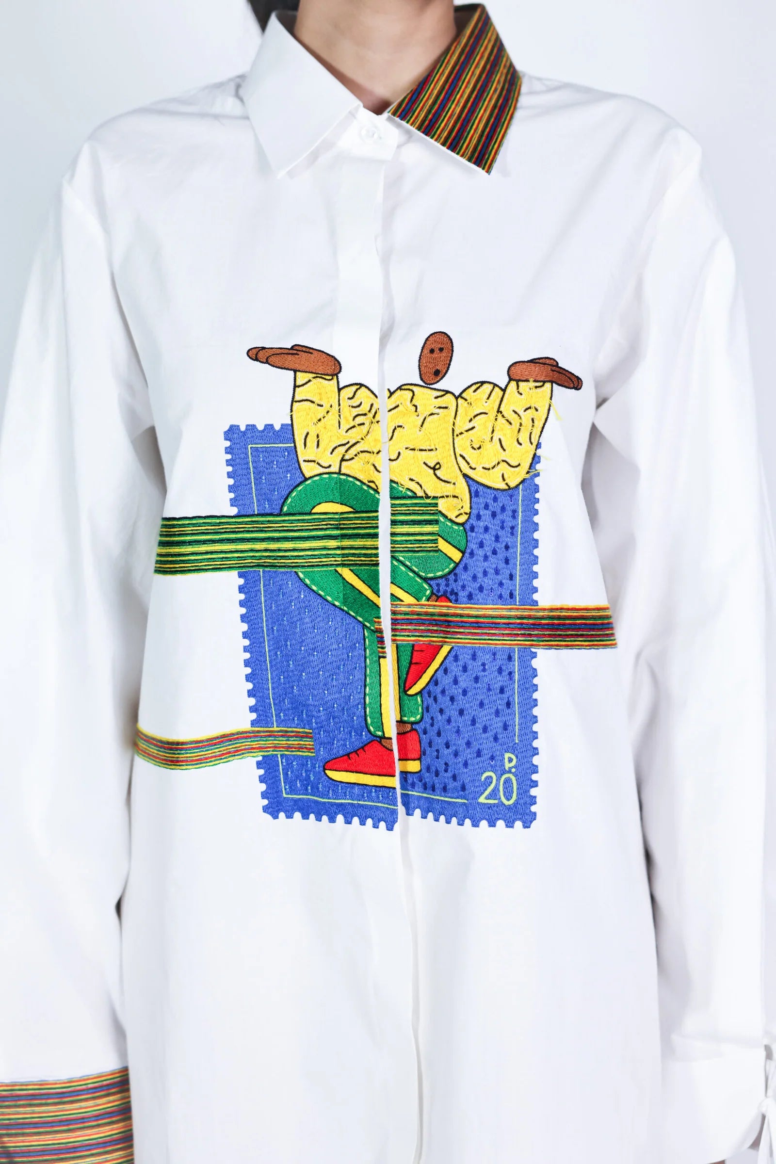 Stamp Shirtdress