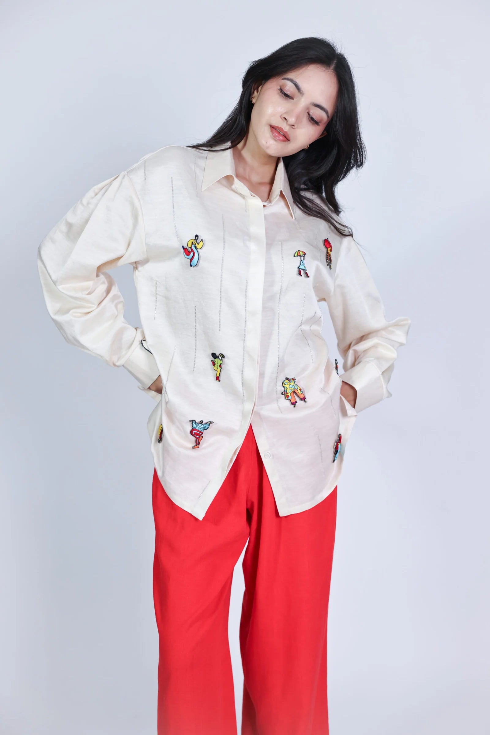 Floating Stamps Shirt